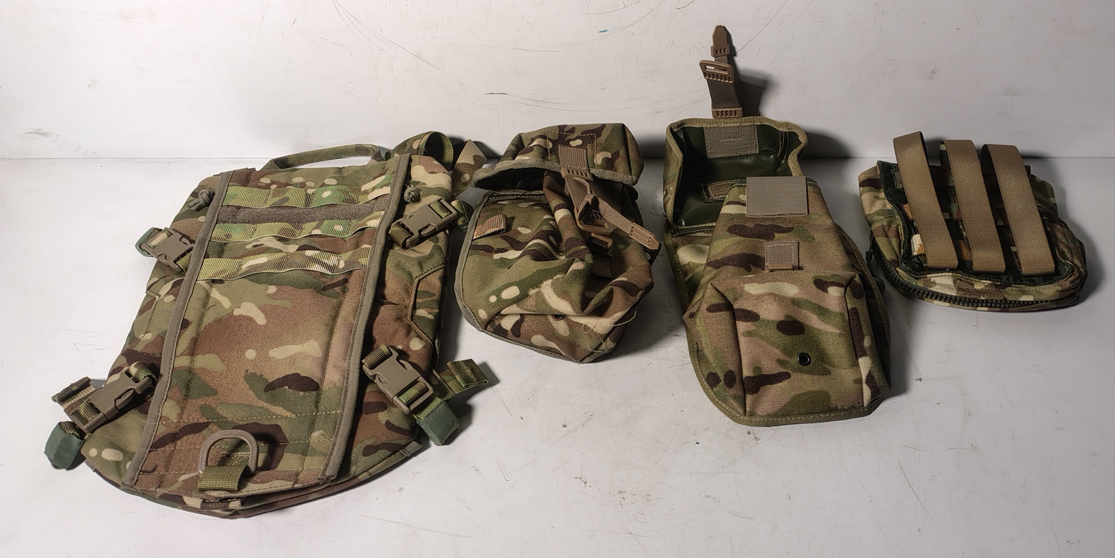 Various types of ex-military MTP accessories - 191kg – may require repair or be as spares - photo 1