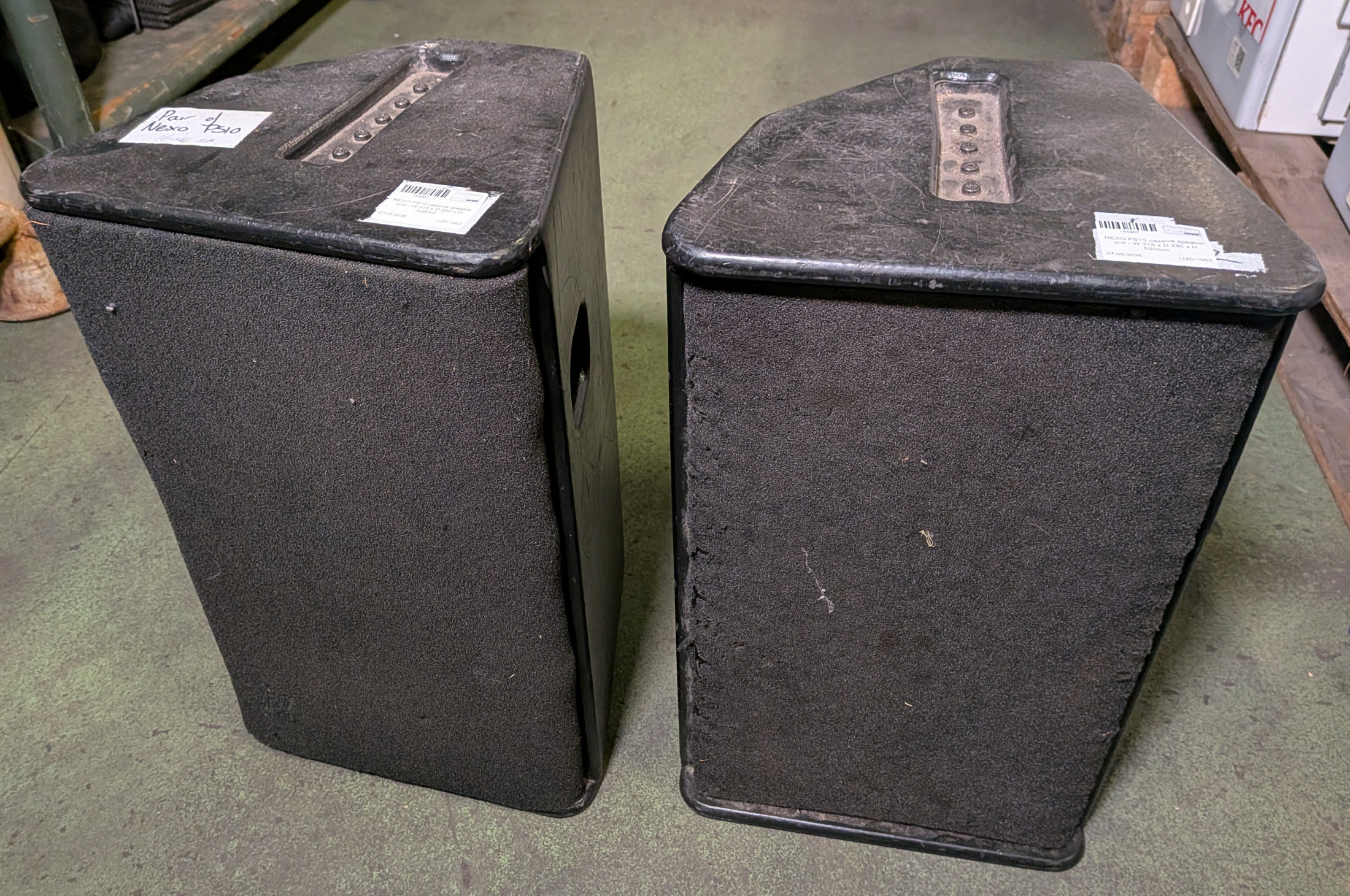 2x NEXO PS10 passive speakers - W 315 x D 280 x H 520mm - photo 1