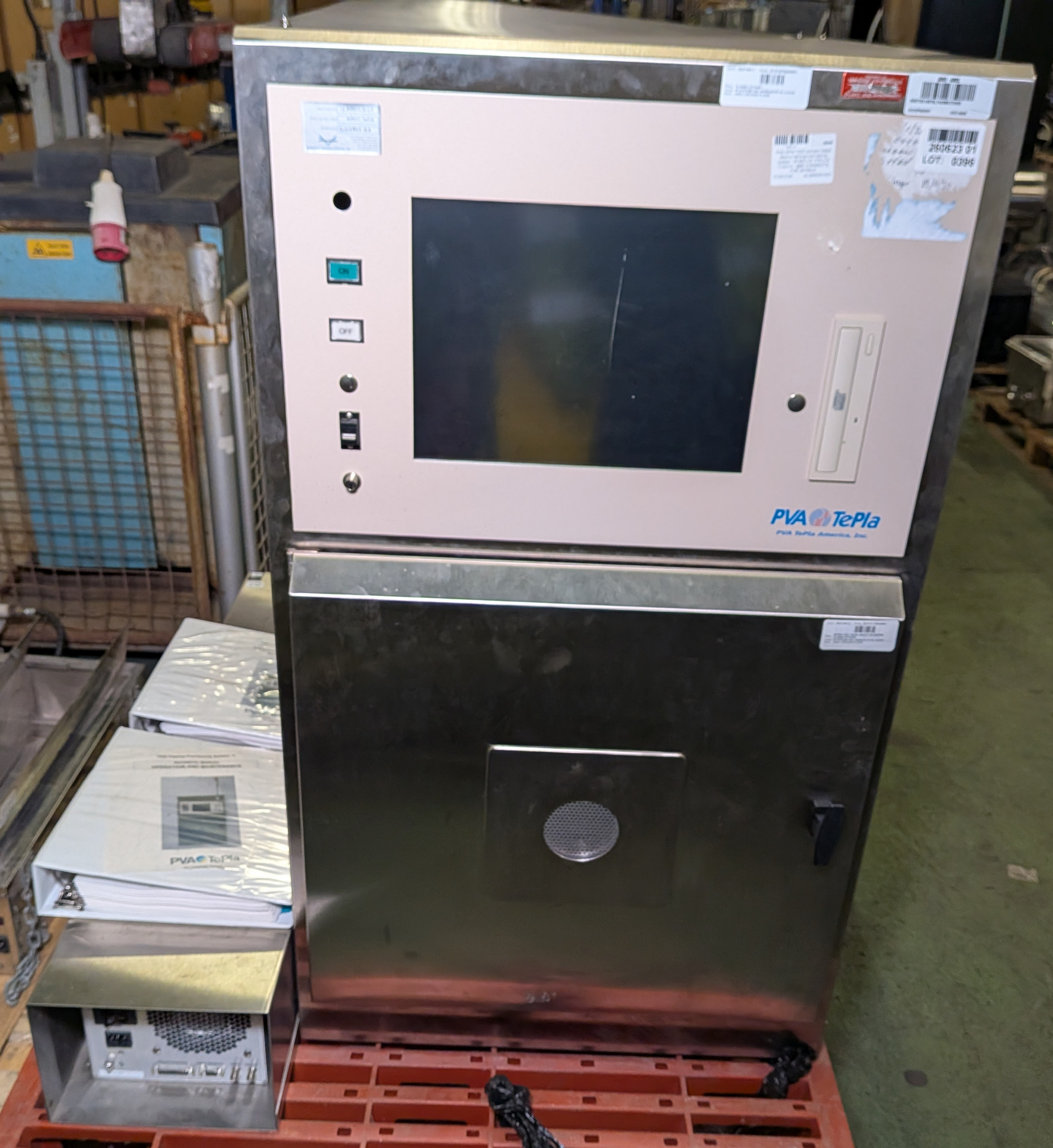 PVA TePla 7200 isotropic batch plasma etching and ashing system - W 900 x D 1170 x H 1140mm - photo 1