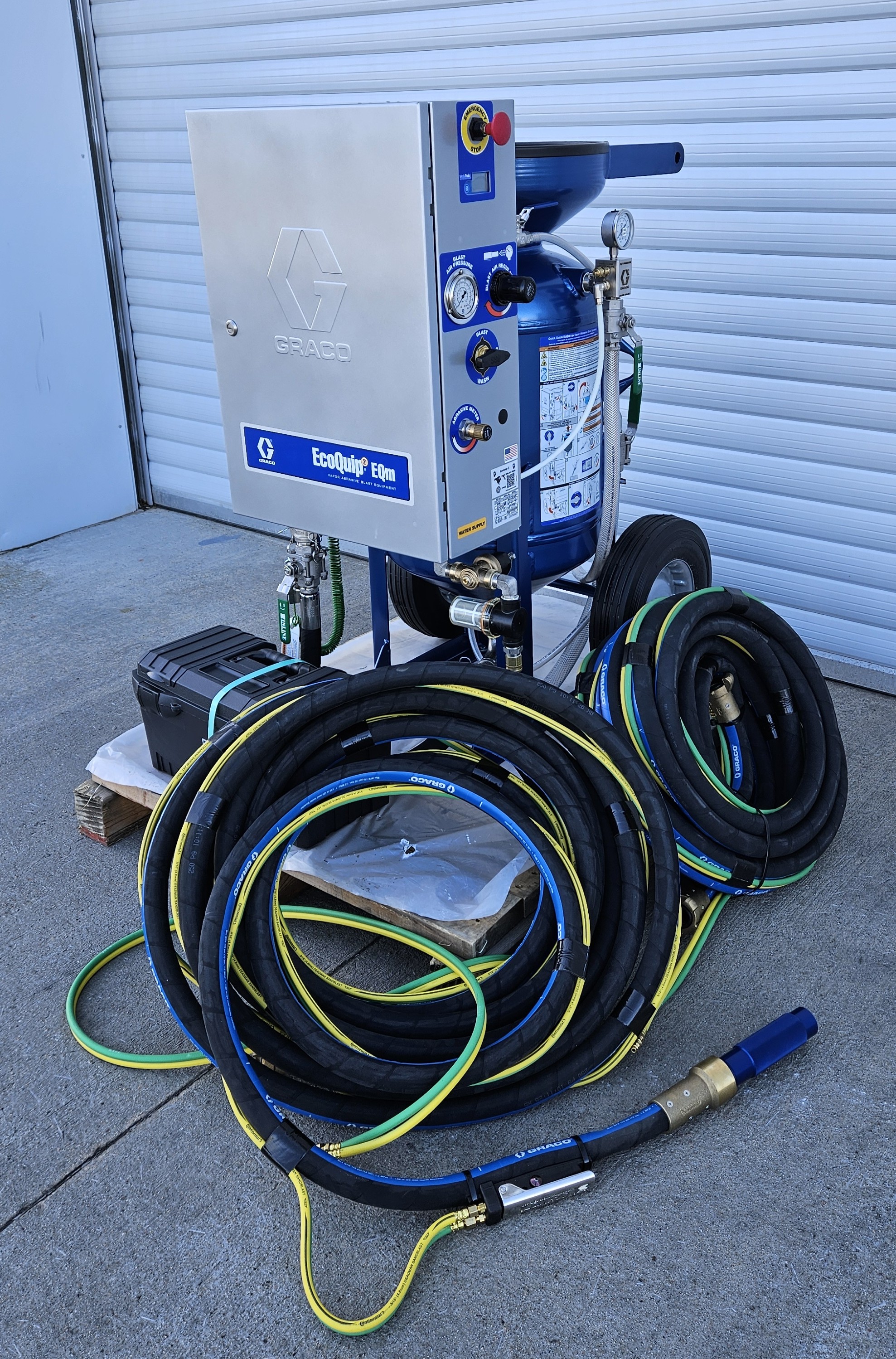 Graco EcoQuip 2 EQm portable model 262954 with ATEX approval for use in hazardous areas - see desc. - photo 1