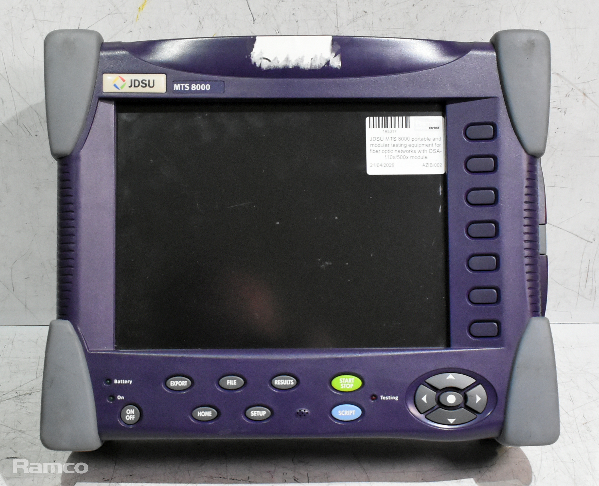 JDSU MTS 8000 portable and modular testing equipment for fiber optic networks - photo 1
