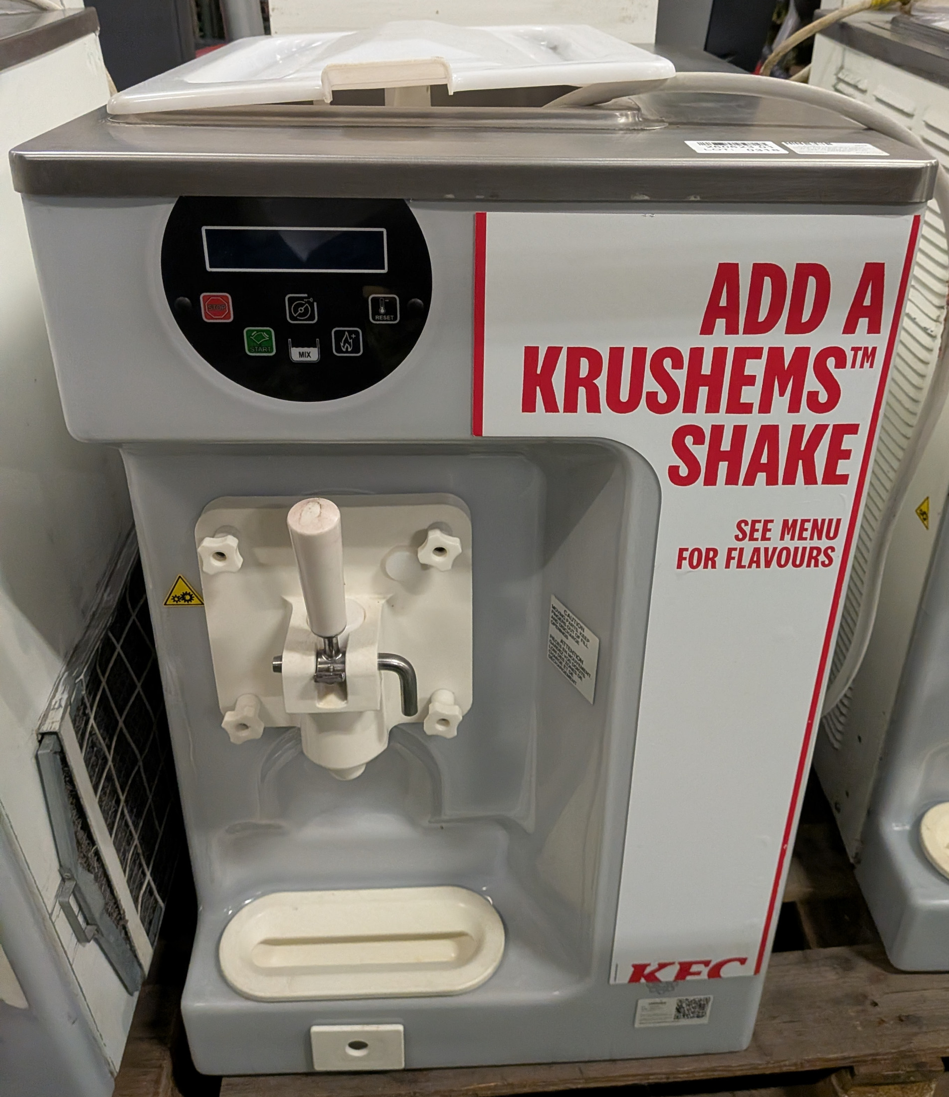 Carpigiani Krushems 191K countertop milkshake machine - W 510 x D 810 x H 885mm - low reserve - photo 1