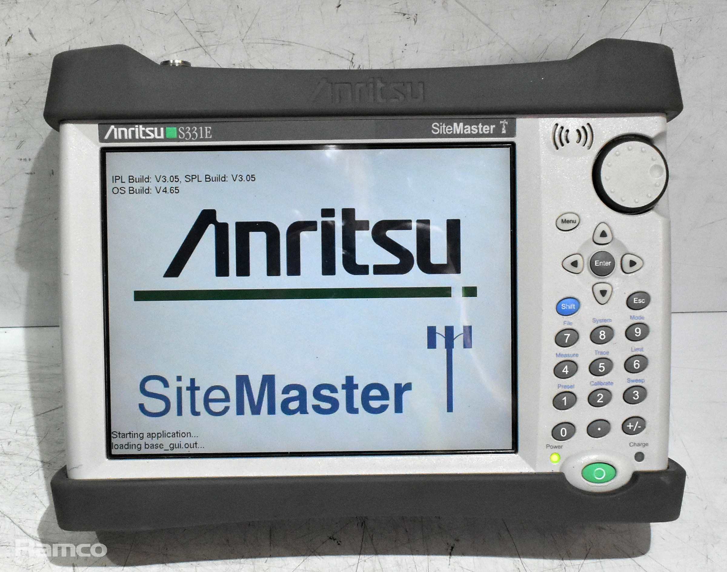 Anritsu S331E site master, handheld battery-operated cable and antenna analyzer in case - photo 1