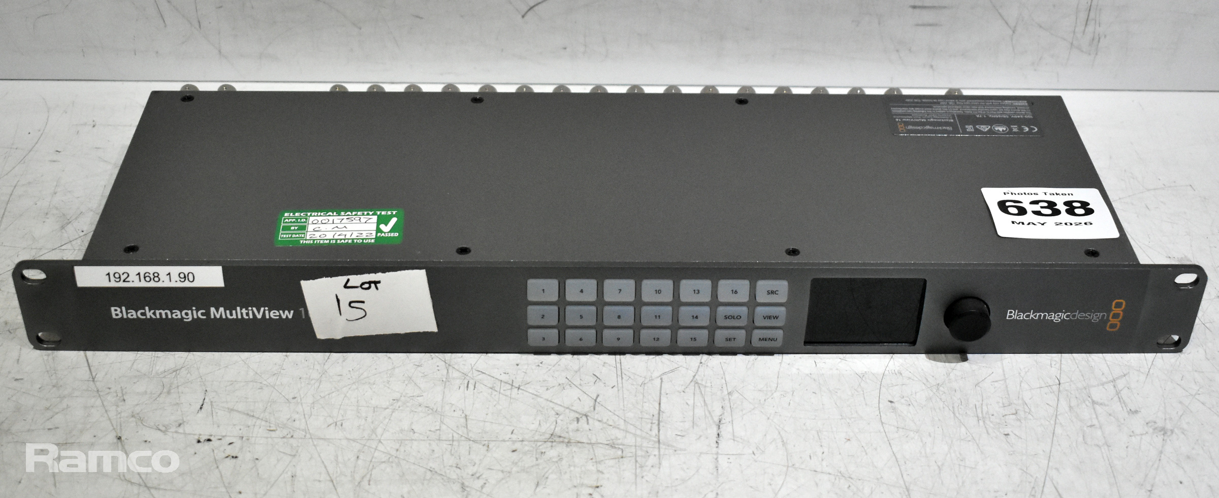 Blackmagic Design Multiview 16- multi-source monitoring unit - photo 1