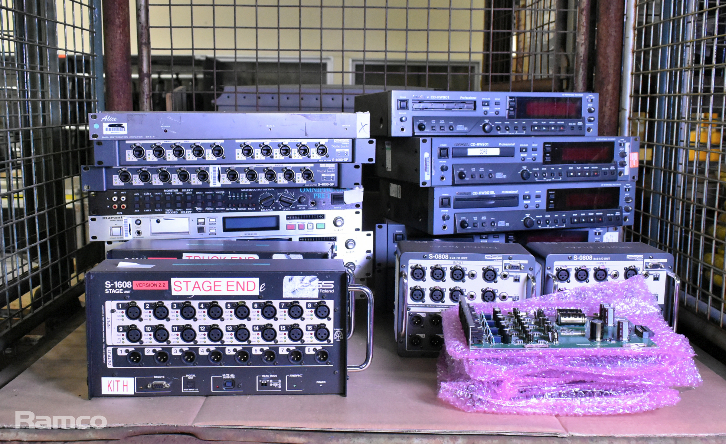 AV equipment - 2x RSS S-0808 8x8 Digital Snake, 2x RSS S-0816 8x16 Digital Snake - see desc. - photo 1