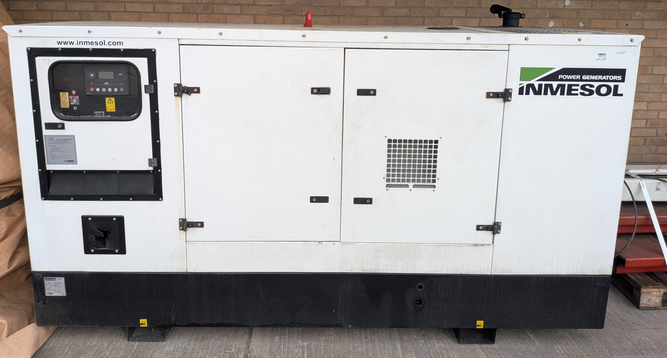 Inmesol IB-110 110kVA industrial diesel generator - 400/230V - full details in description - photo 1