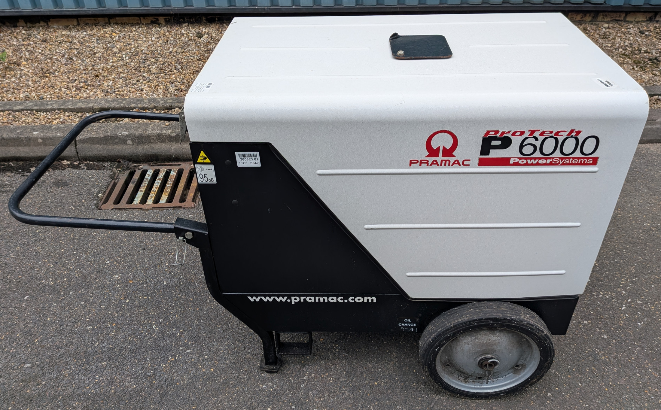 Pramac P6000 Protech Power Systems diesel generator - year: 2021 - W 710 x D 1040 x H 900mm - photo 1