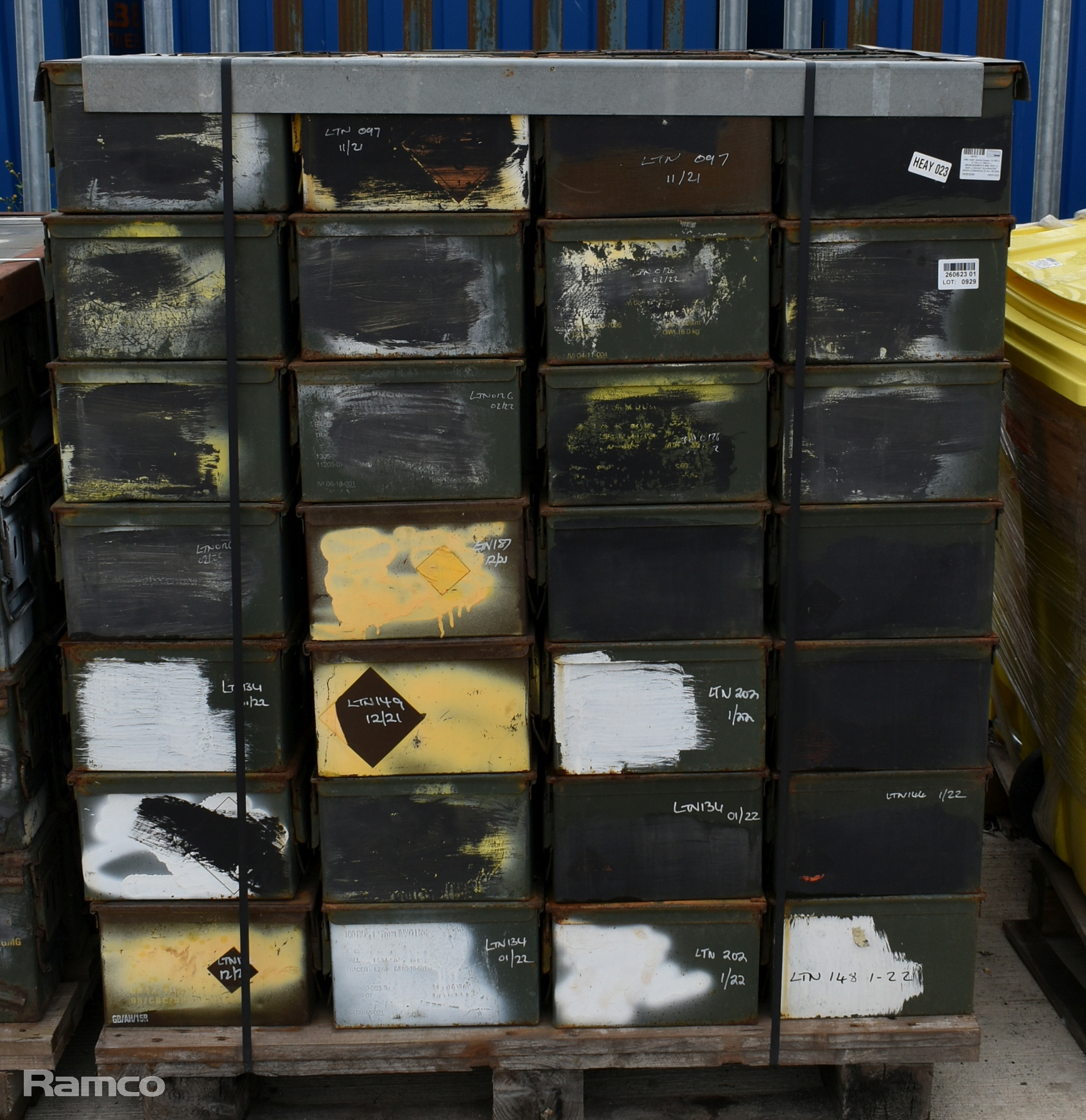 168x M2A1 Ammo boxes - W 290 x D 140 x H 185mm - MEASUREMENTS ARE PER 1x BOX - photo 1