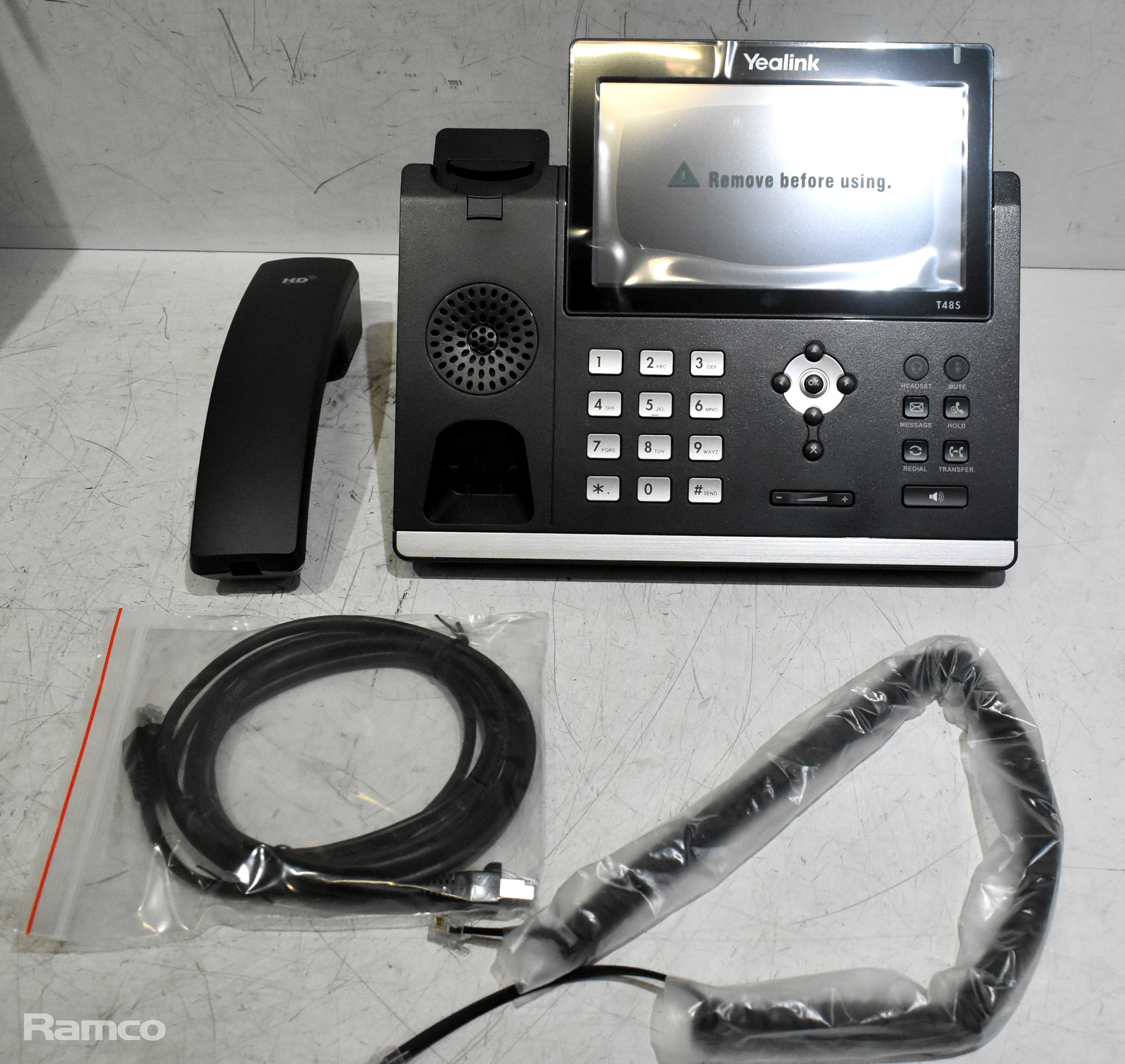 7x Yealink SIP-T485 ultra elegant gigabit IP phones - photo 1