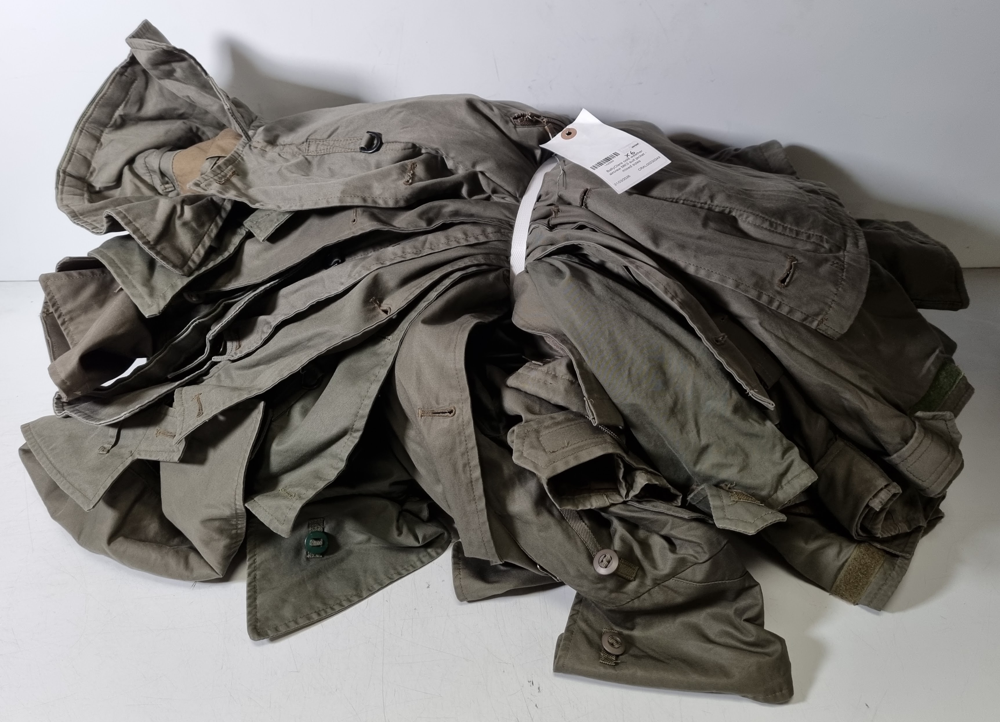 45x MTP combat jackets, 18x MTP 23 Combat shirts, 7x BallyClare aircrew MK3 suit jackets — photo 1