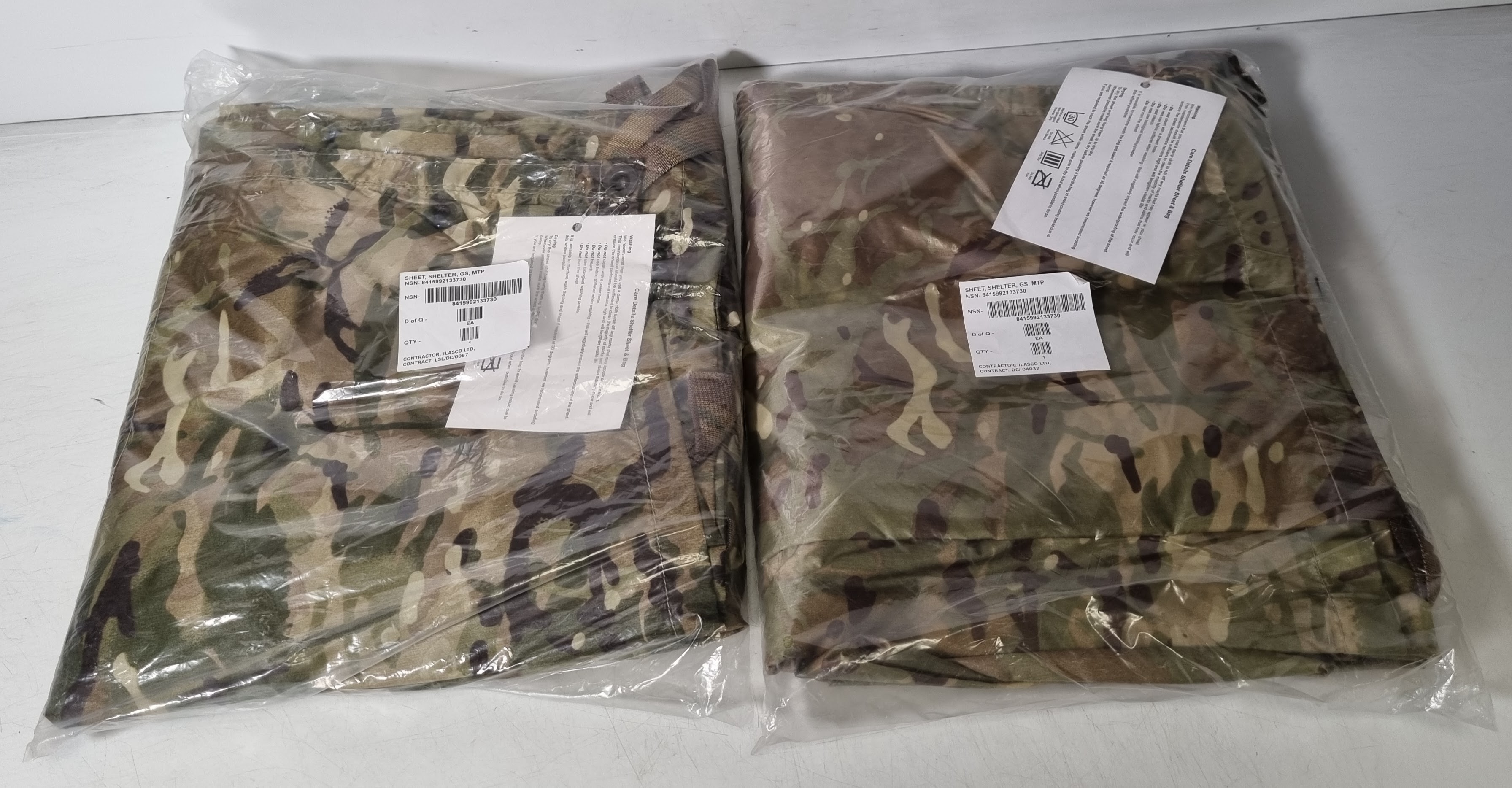 11x MTP shelter sheets - mixed sizes - photo 1