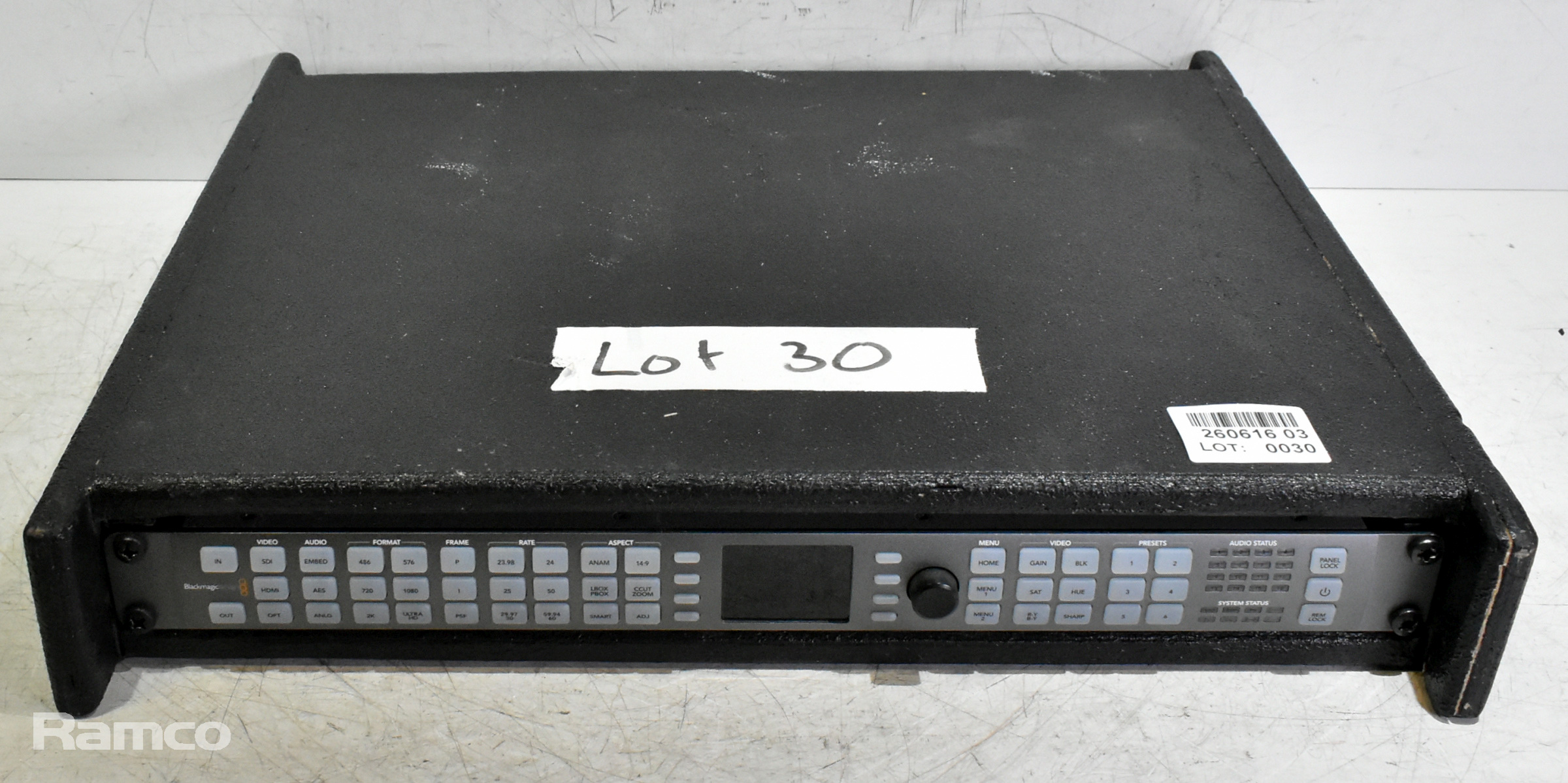 Blackmagic Teranex AV converter in 1U enclosure - enclosure dimensions: W 520 x D 460 x H 85mm - photo 1