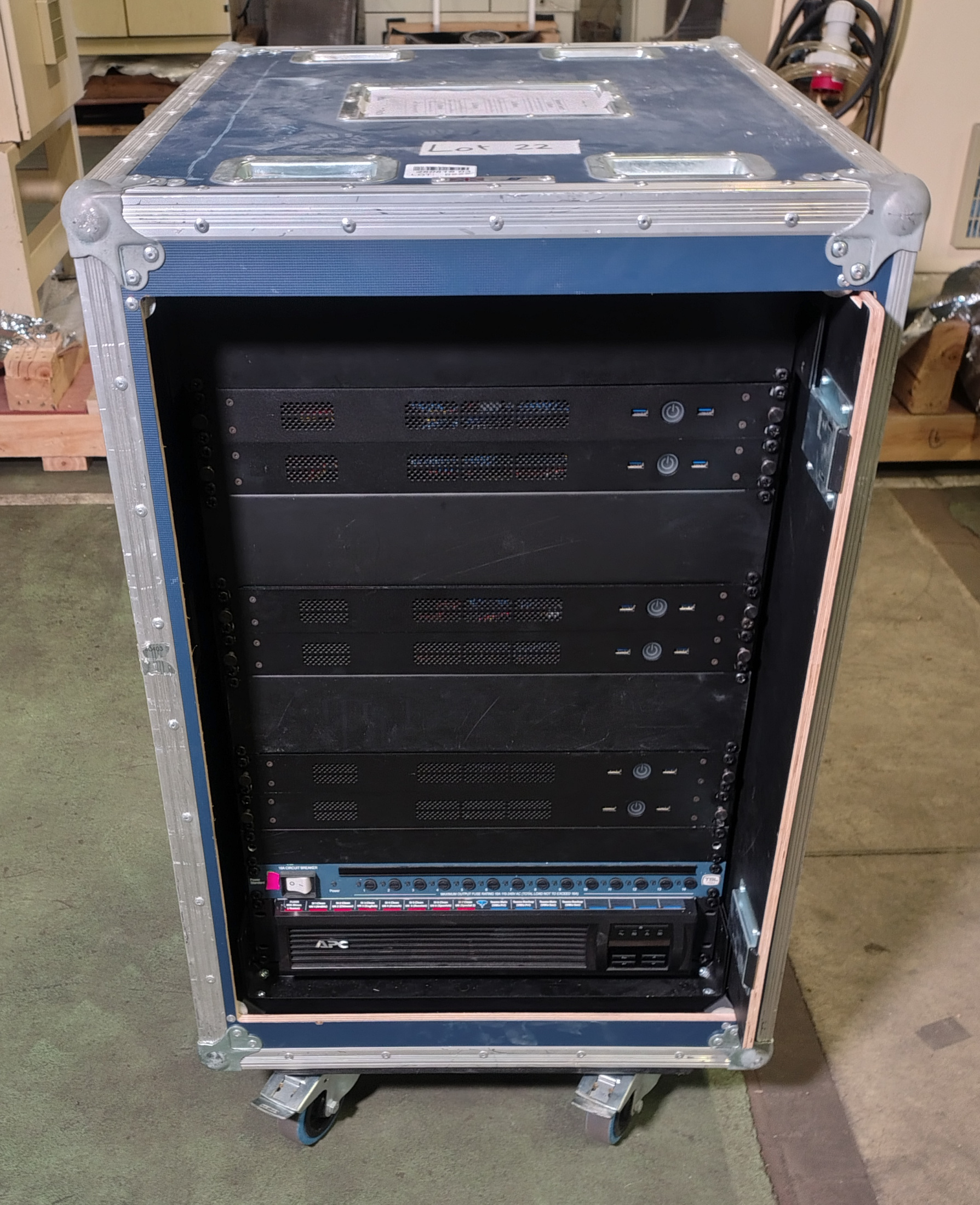 Redundant presentation rack 5Star rack case - contents in description - photo 1