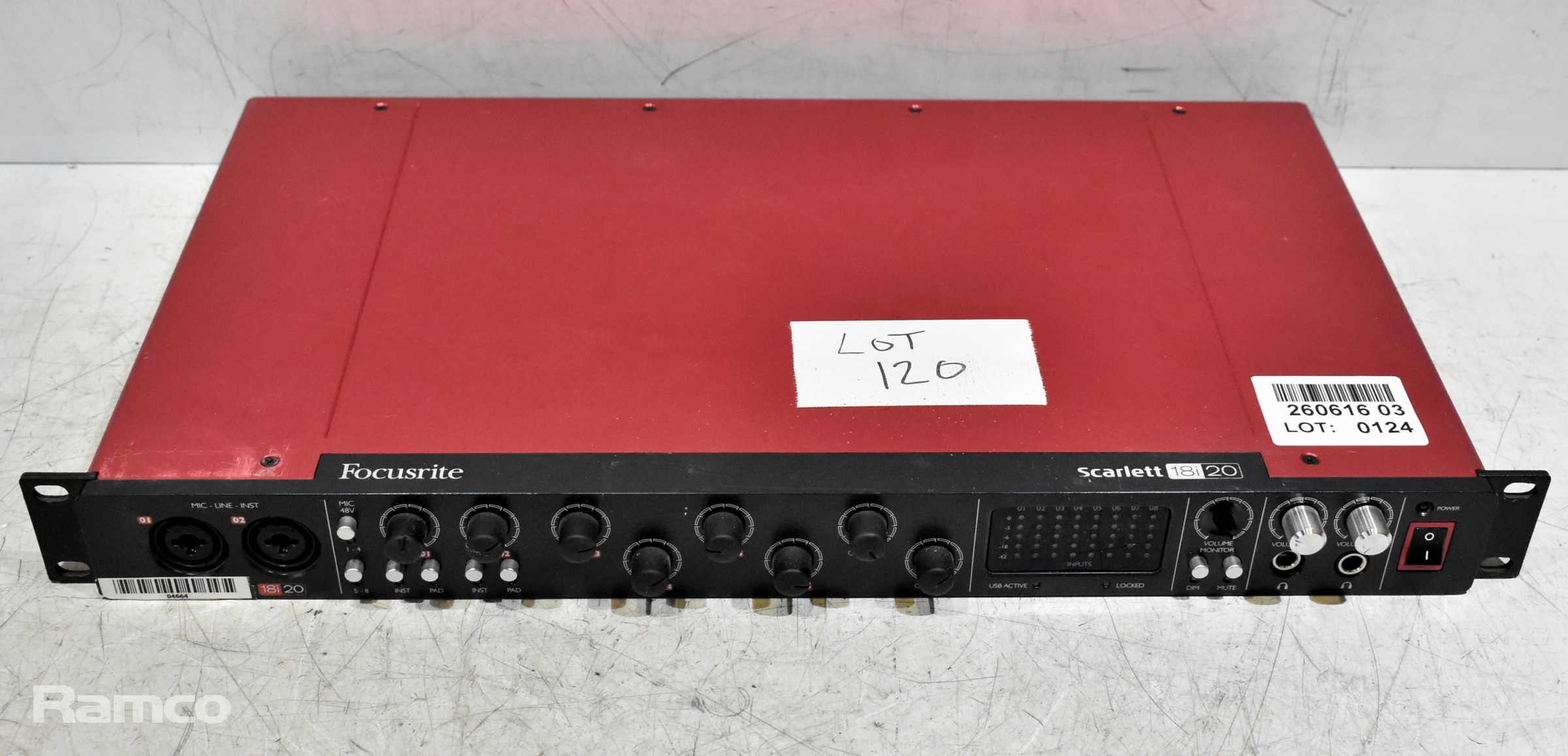 Focusrite Scarlett 18i20 4th generation USB audio interface - 1U rack mountable - photo 1