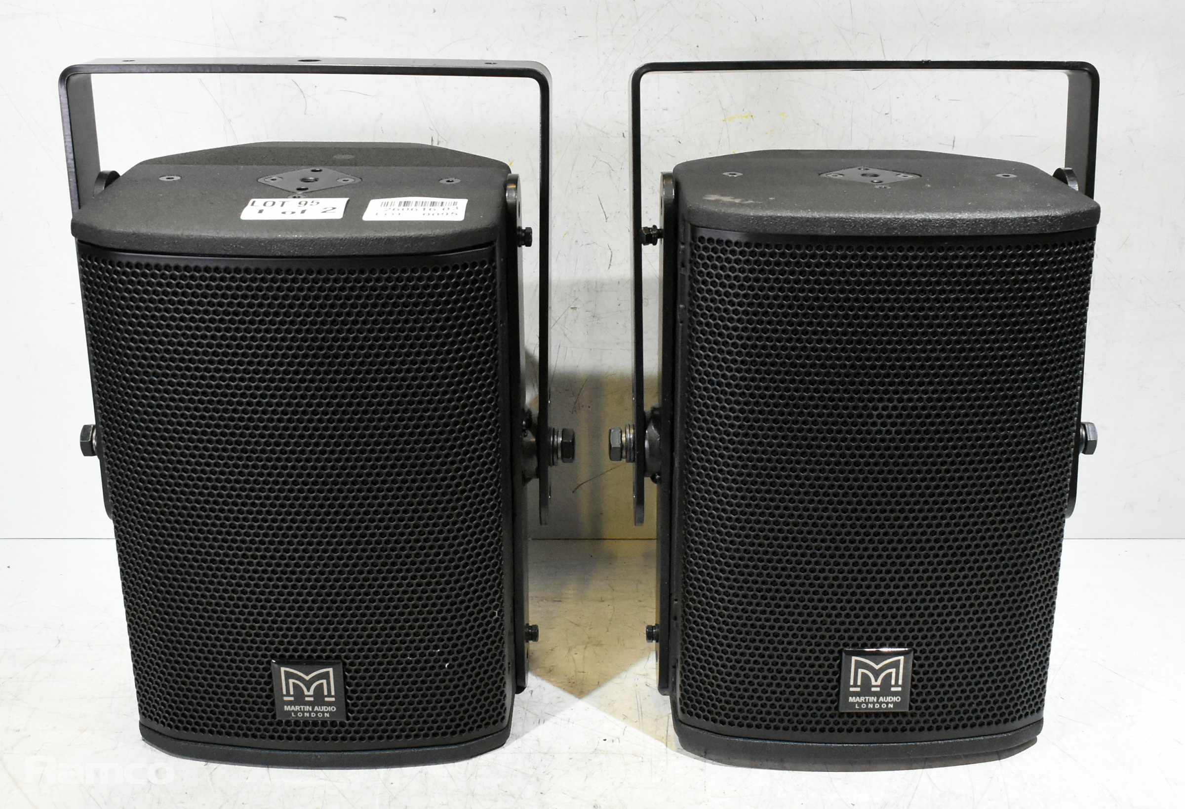Pair of Martin Audio FlexPoint FP6 ultra compact point source loudspeakers - photo 1