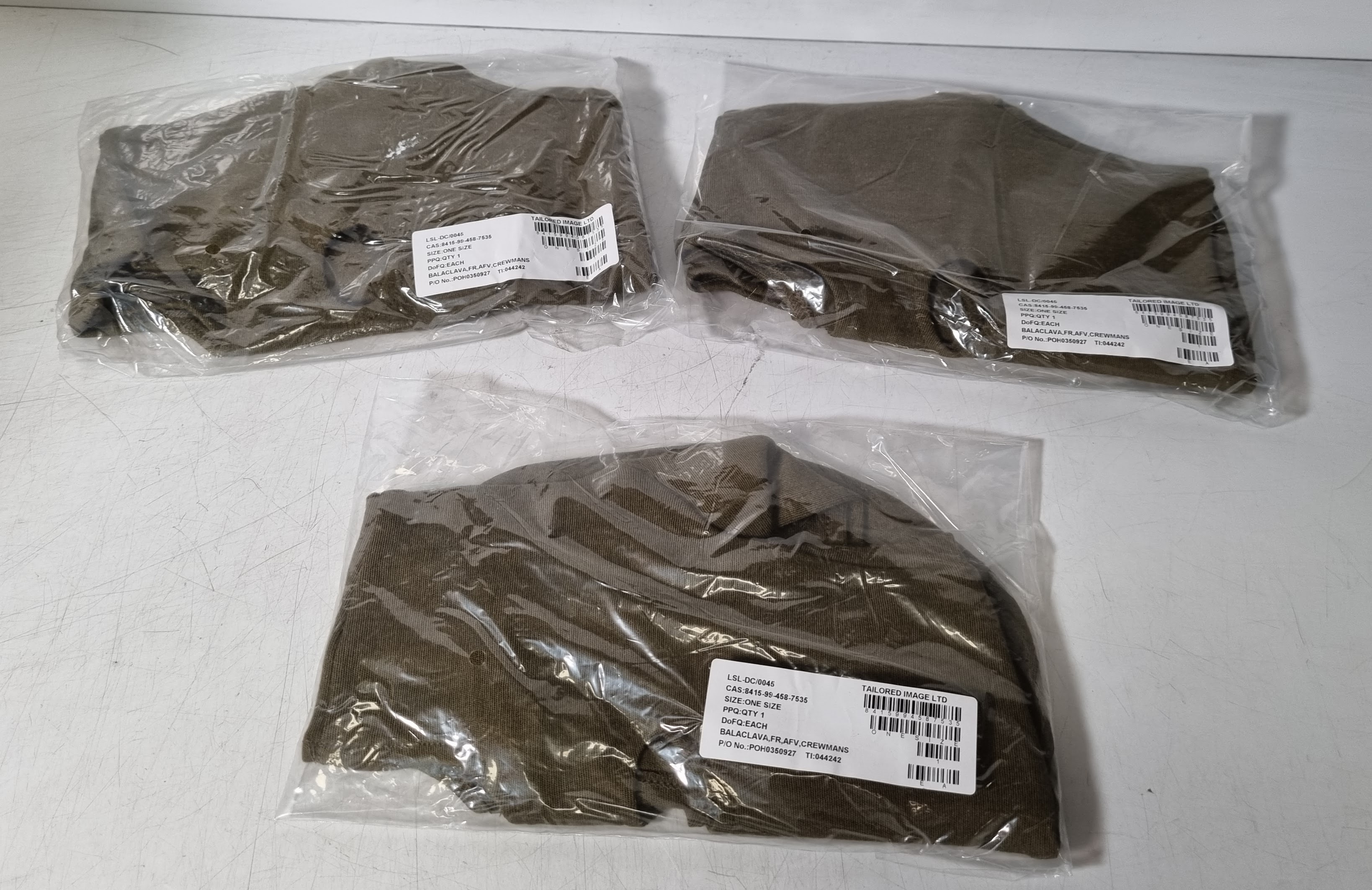 70x AFV crew FR olive balaclavas - photo 1