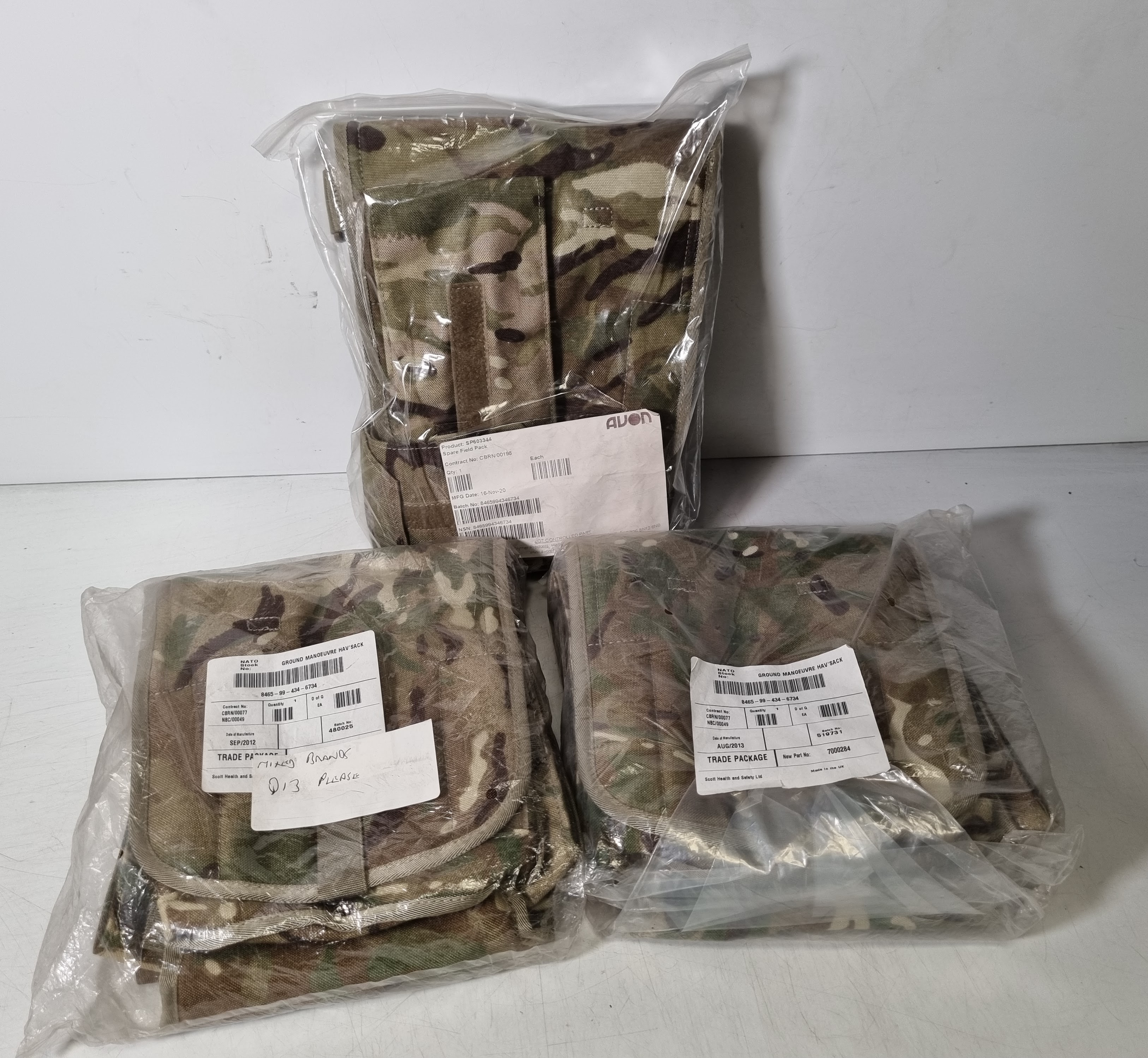 13x MTP mixed field packs - mixed types - photo 1