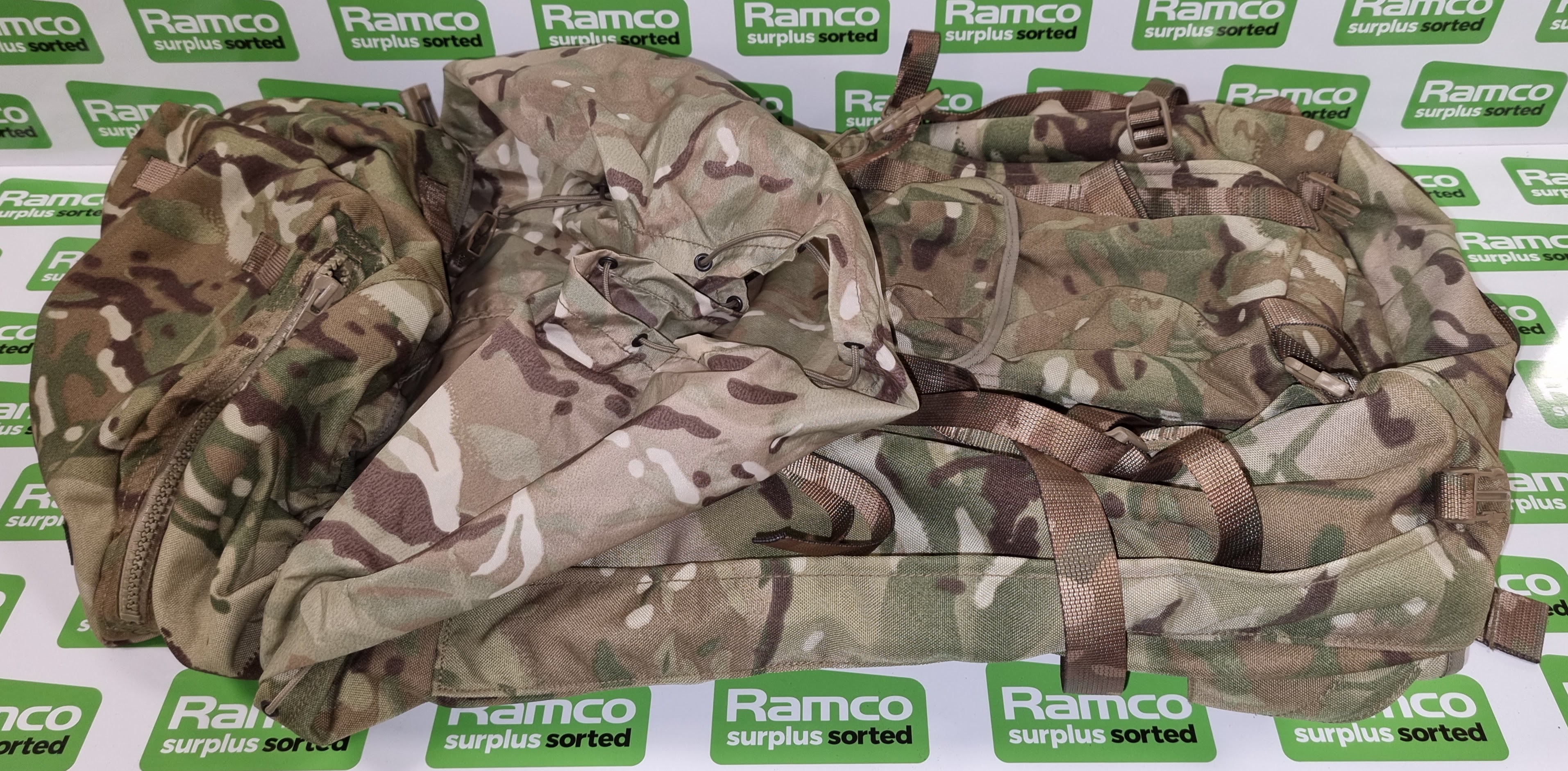 10x British Army MTP long convoluted rucksacks - photo 1