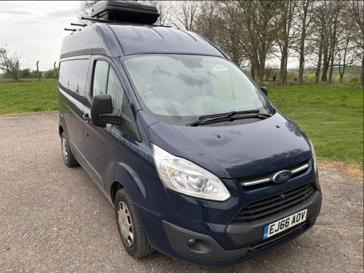 Ford Transit Custom 270 Trend – EJ66 AOV – 2016 – 138758 miles – blue - NO RESERVE - see description - photo 1