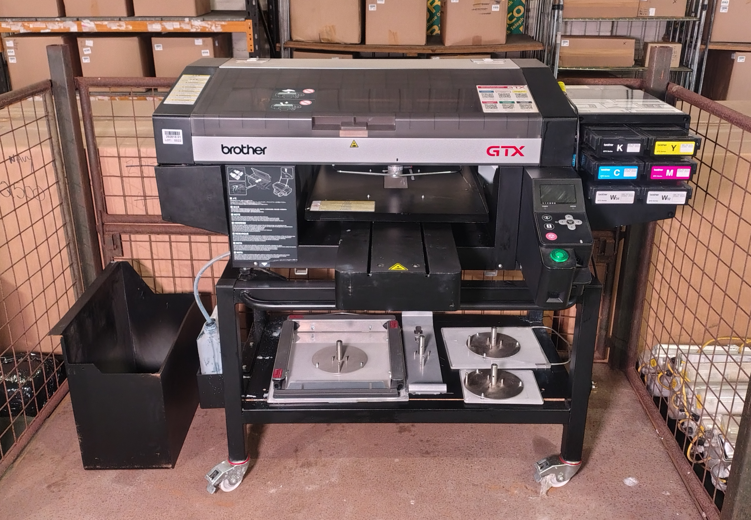 Brother GTX-422 direct to garment printer - W 1400 x D 1100 x H 1200mm - photo 1