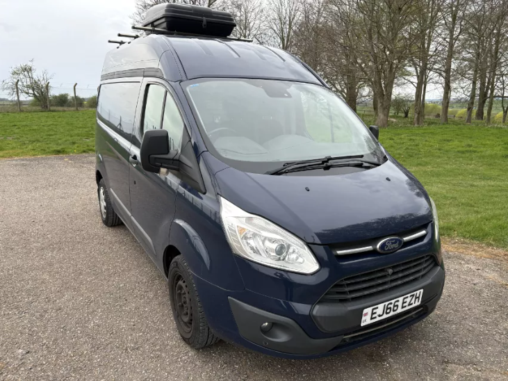 Ford Transit Custom 270 Trend – EJ66 EZH – 2016 – 67704 miles – blue - NO RESERVE - see description - photo 1