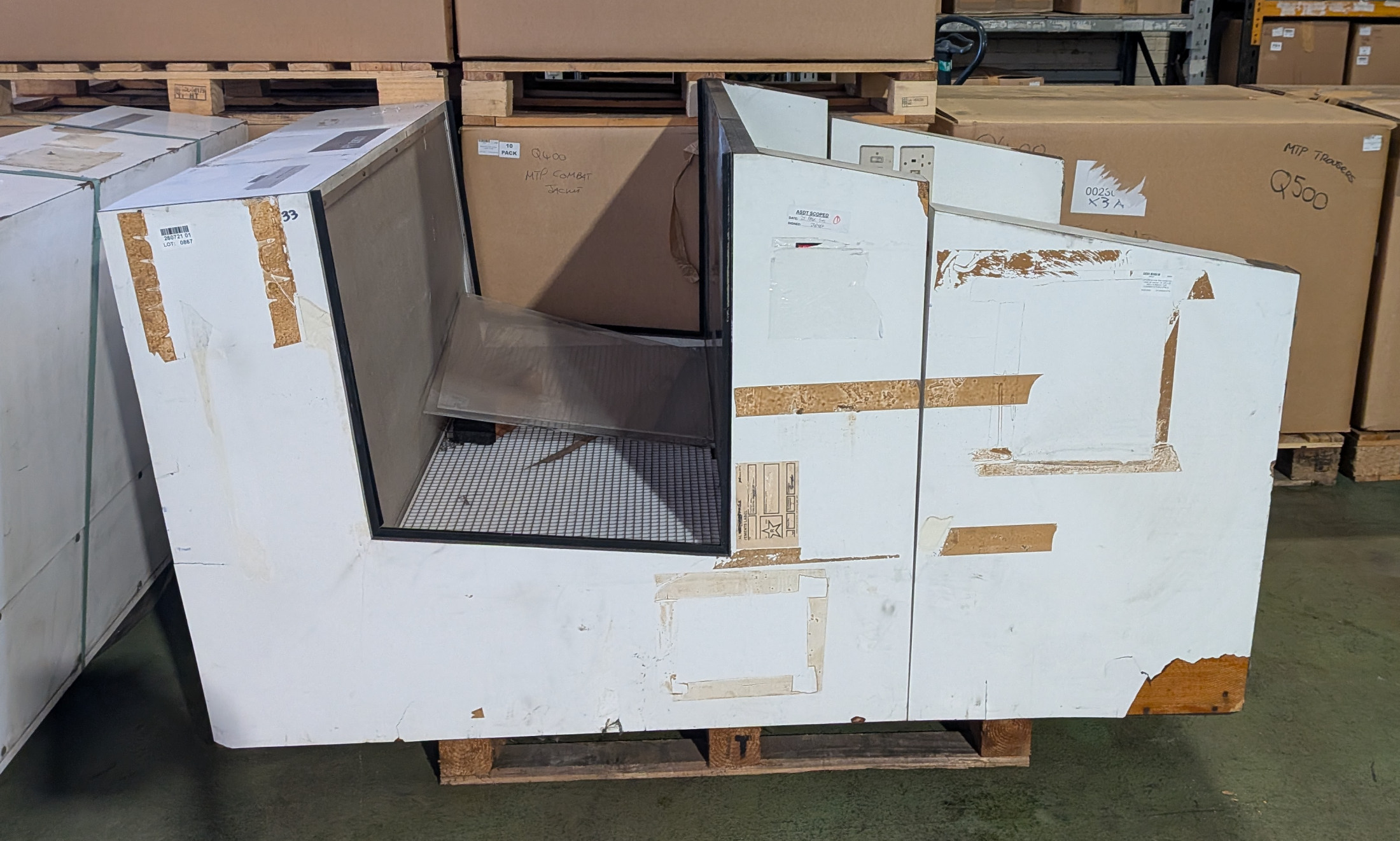 Lamar Flo laminar flow workbench / clean air cabinet - W 1260 x D 1850 x H 990mm - photo 1