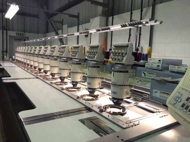 Baruden BENSME-YN-15V 15-head embroidery machine – fully working and serviced annually (machine 3) - photo 1