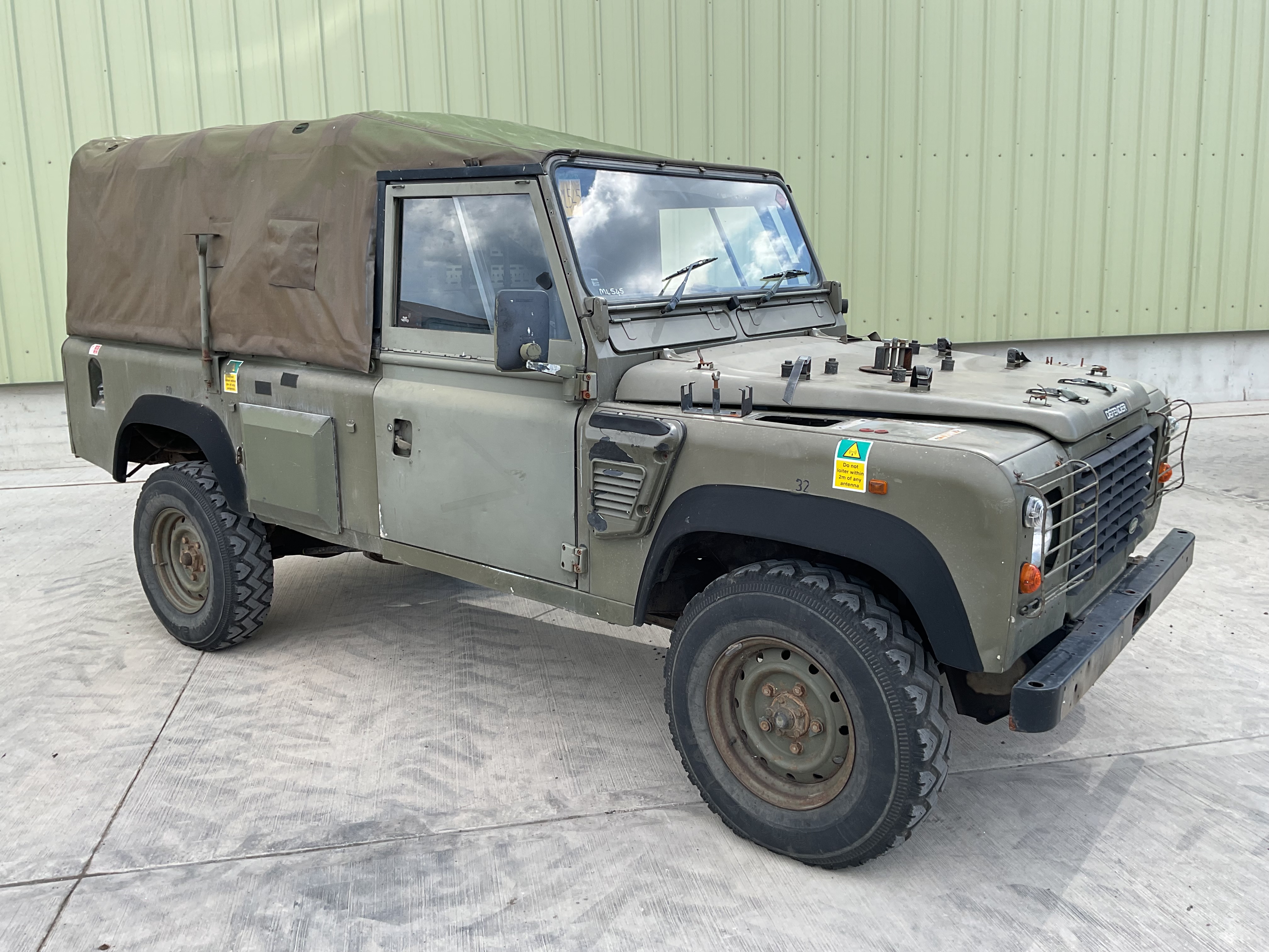 Land Rover 110 TUM Wolf RHD Soft Top FFR, Direct from UK MOD - photo 1