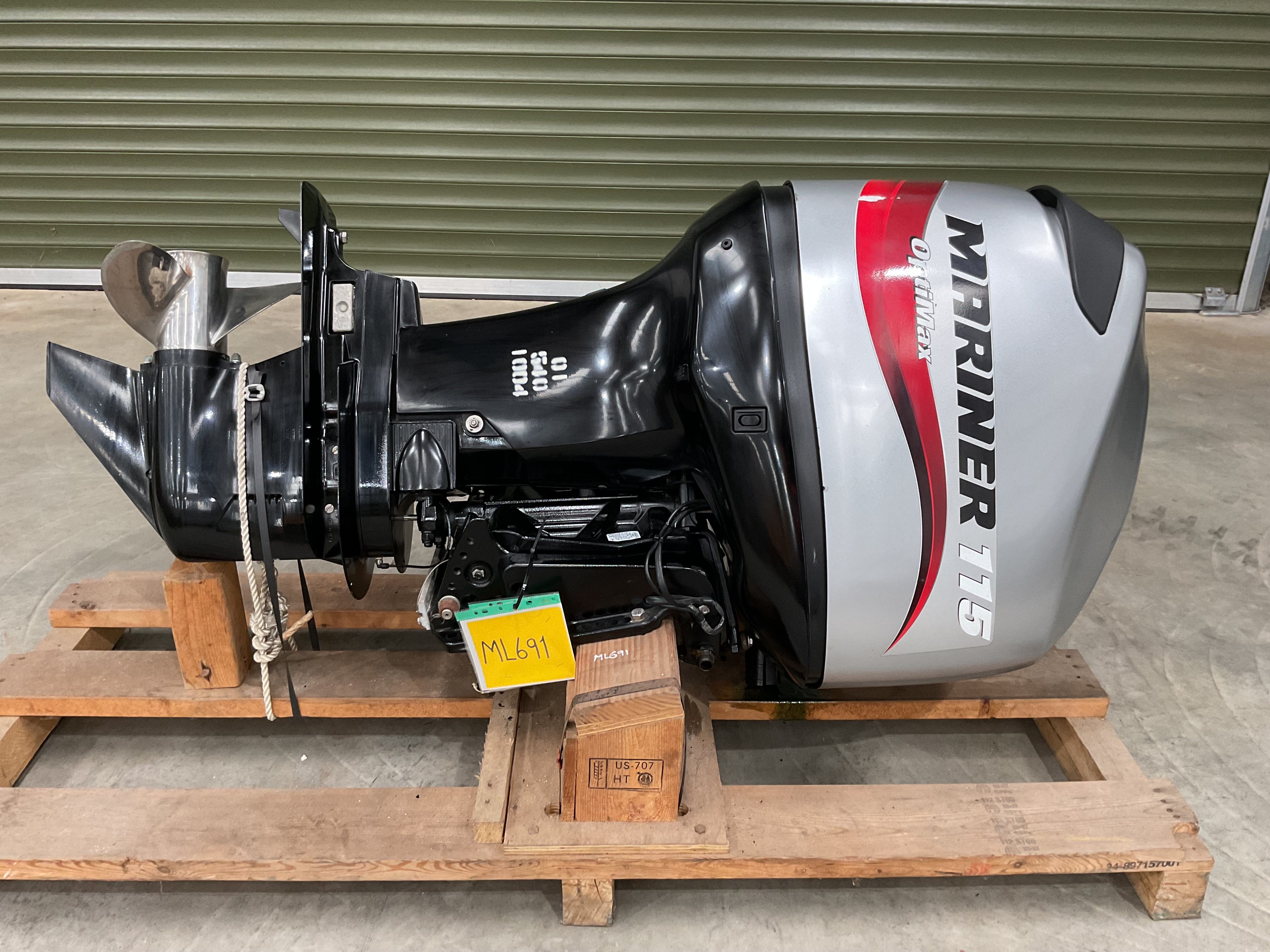 Mariner 115 Optimax Outboard Engine, Direct from UK MOD - photo 1