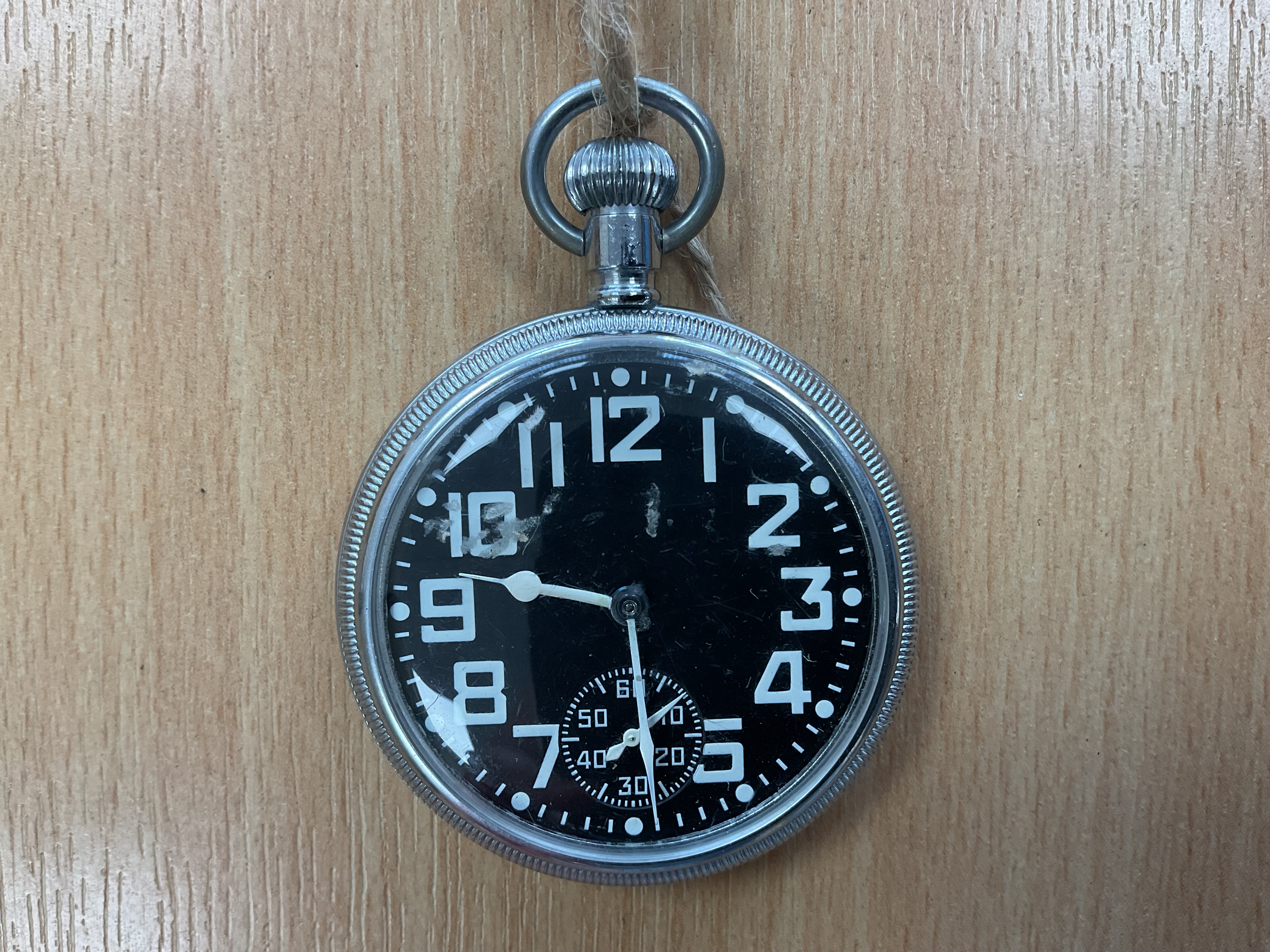 V.Rare Unissued Condition Waltham lbs Non Lum 0552 Naval Watch - photo 1