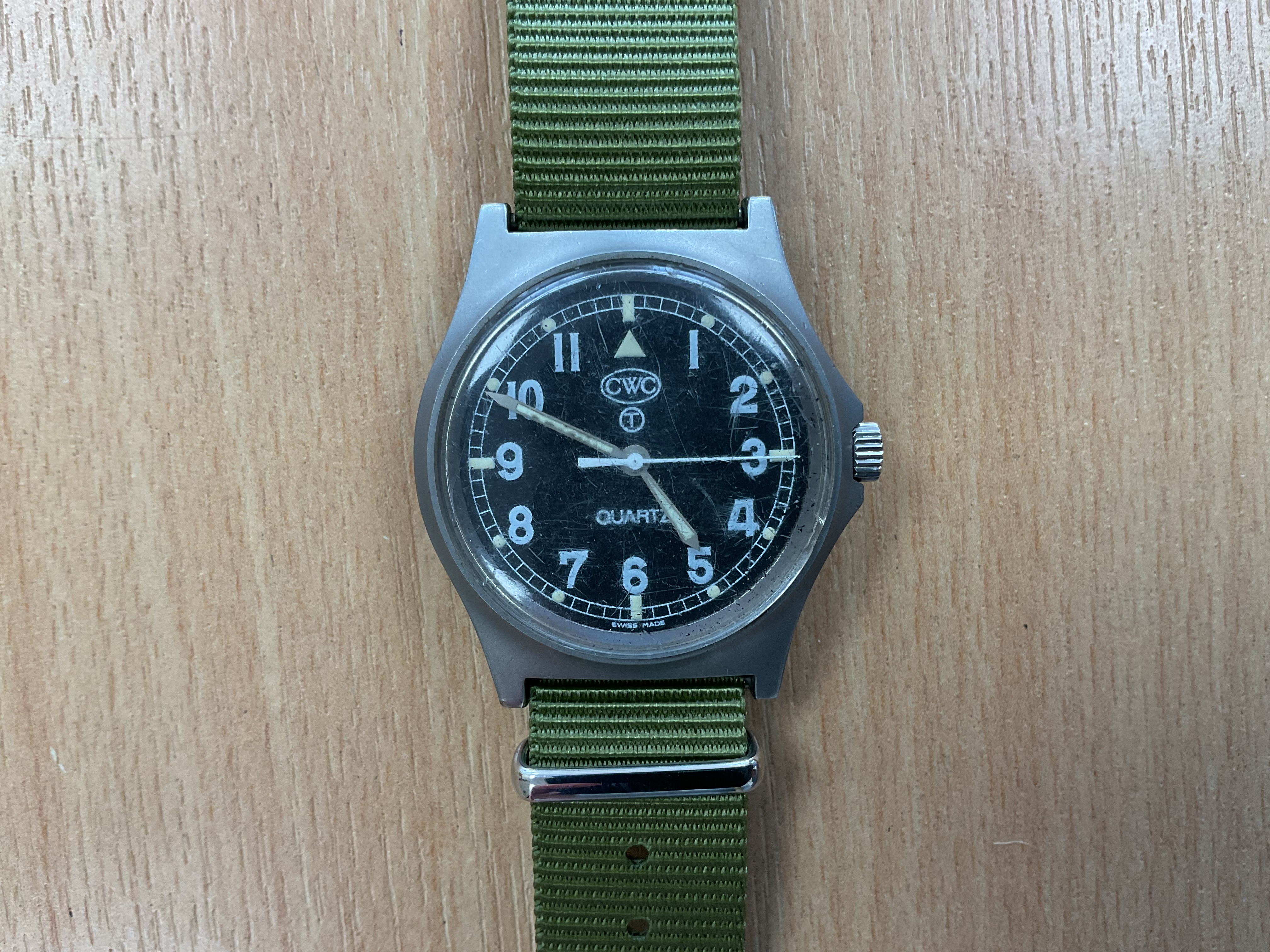 Rare CWC W10 British Army Service Watch, Nato Marks, Sn° 338, Date 2004 - photo 1