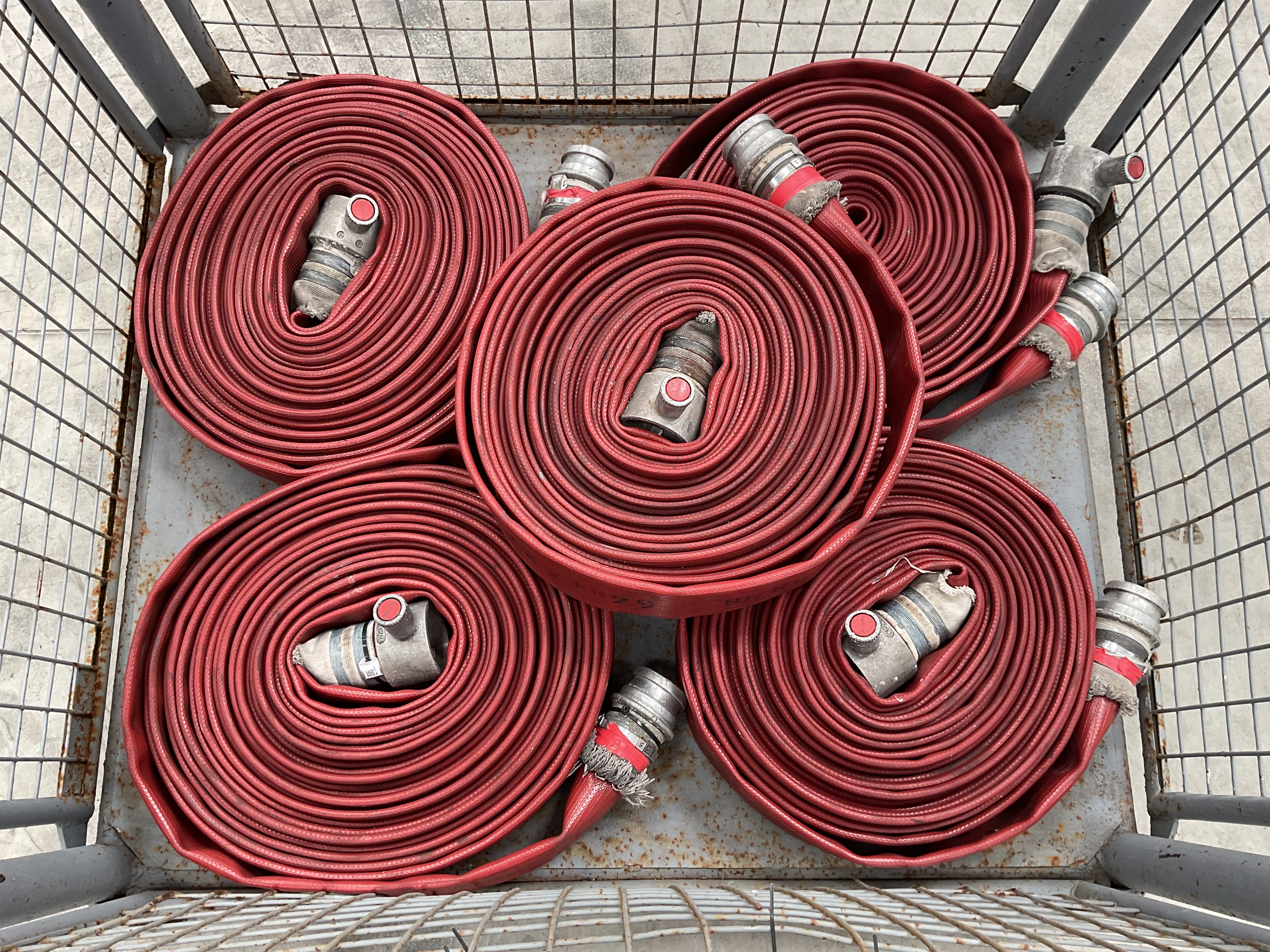 5 x Rolls of Duraline Fire Hose, Direct from UK Fire & Rescue - photo 1
