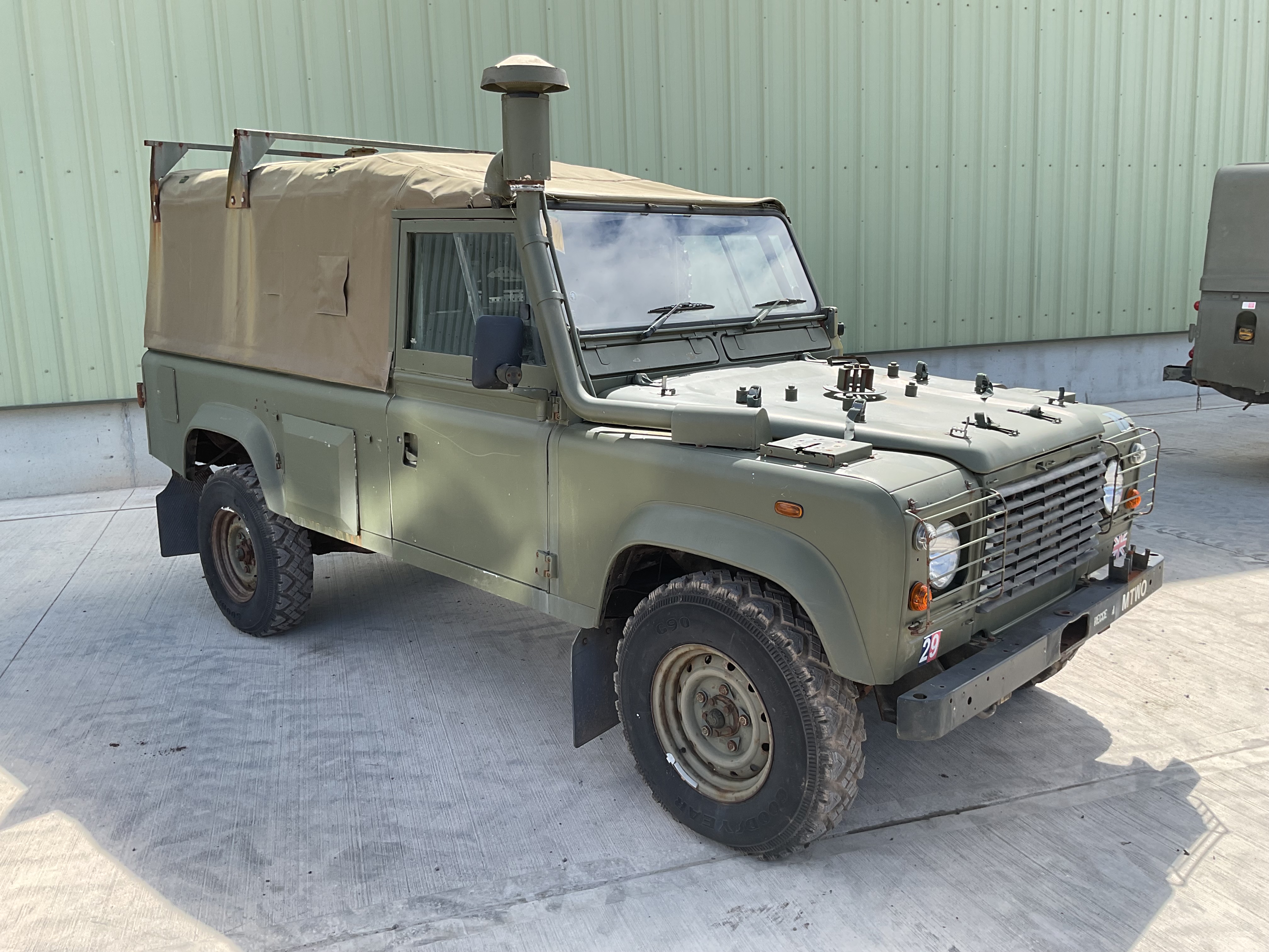 Rare Land Rover RHD 110 TUM Wolf Soft Top Winter/Water, Direct from UK MOD - photo 1