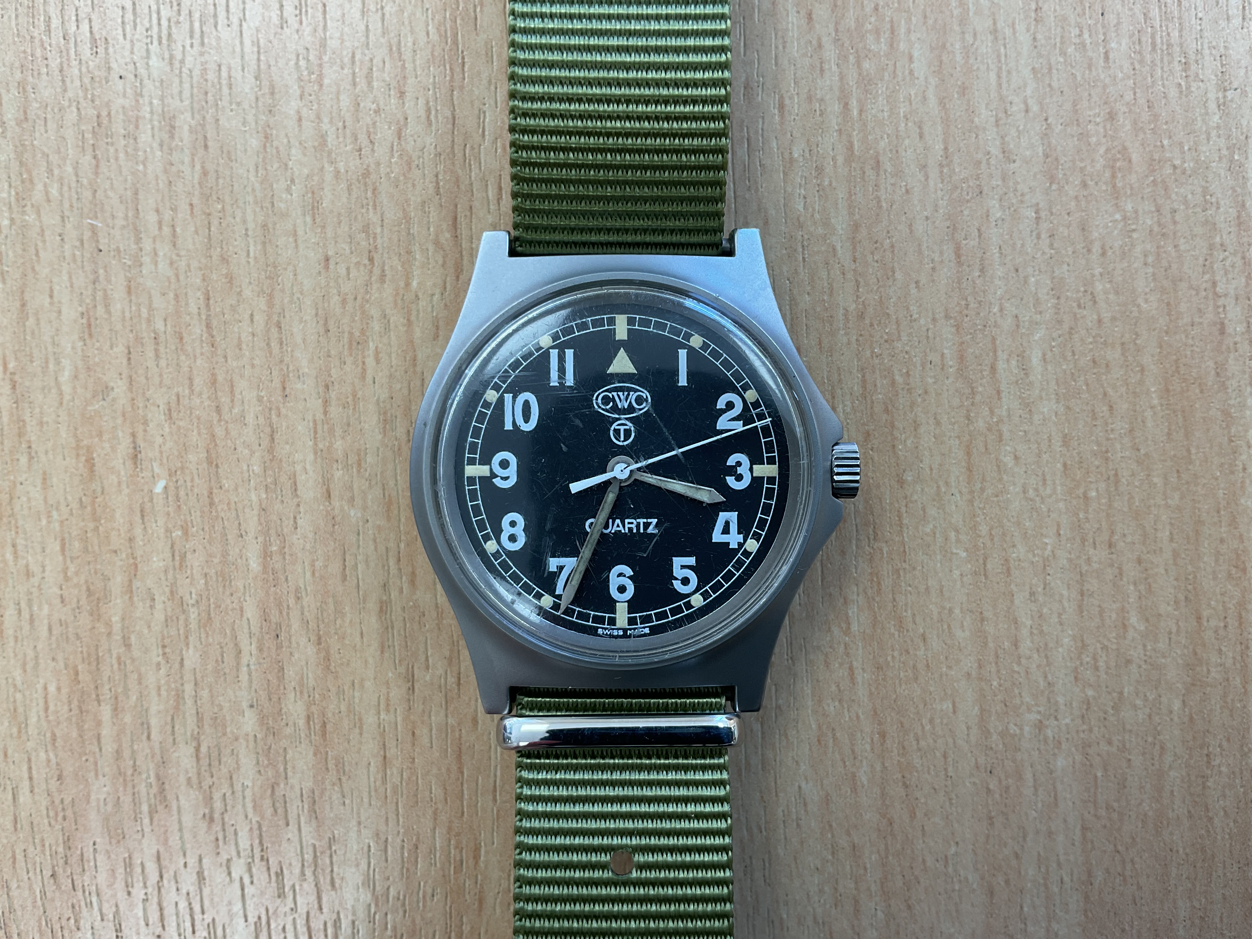 CWC 0552 Royal Marines Service Watch, Nato Marks, Date 1990, Sn° 69616 - photo 1