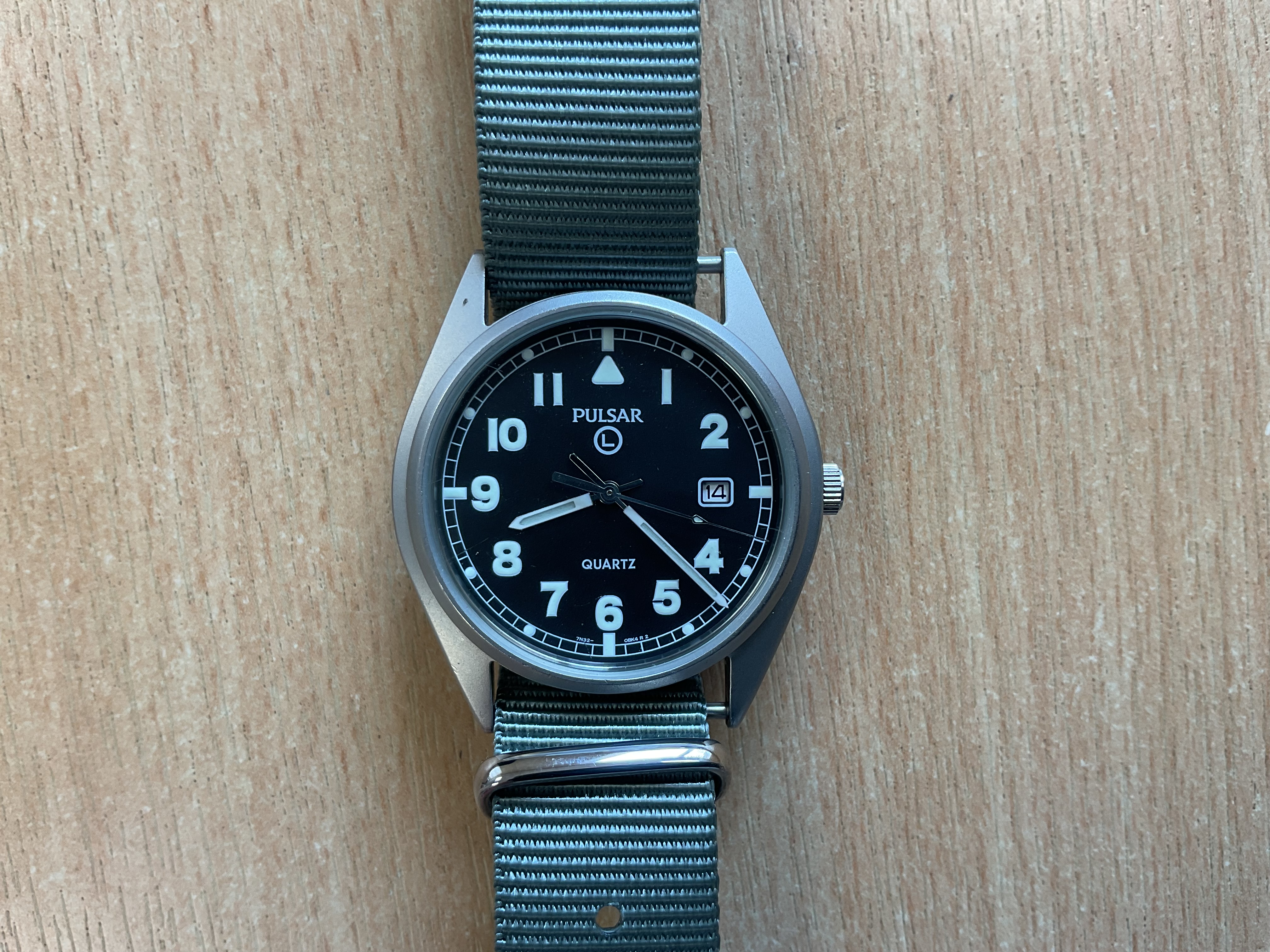 Unissued Pulsar G10 British Army Service Watch, Date 2002, from MOD - photo 1
