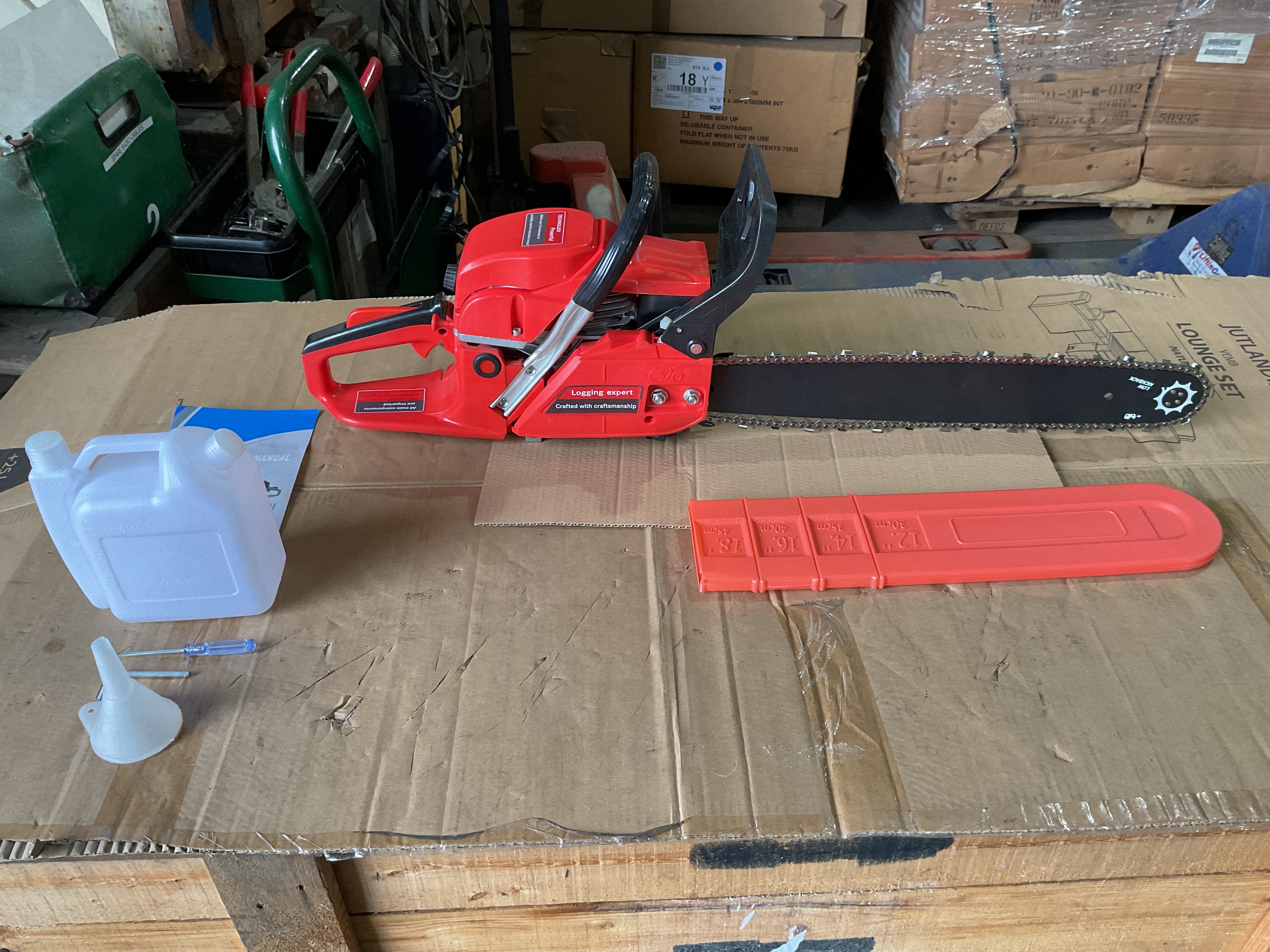 2025 New Unused Petrol 20inch 52cc Chainsaw with Accessories - photo 1