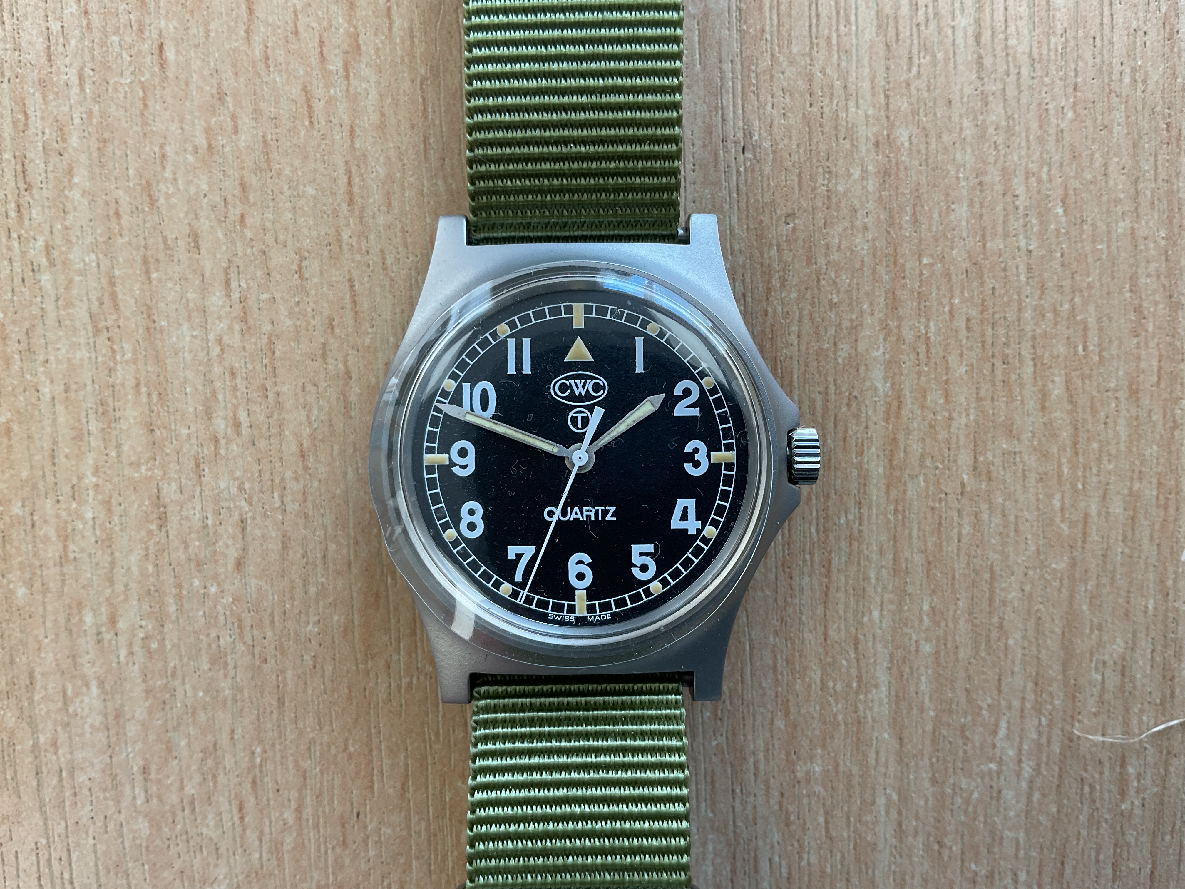 New Unissued CWC W10 British Army Service Watch, Water Resistant to 5ATM, Date 2006, Sn° 6144 - photo 1