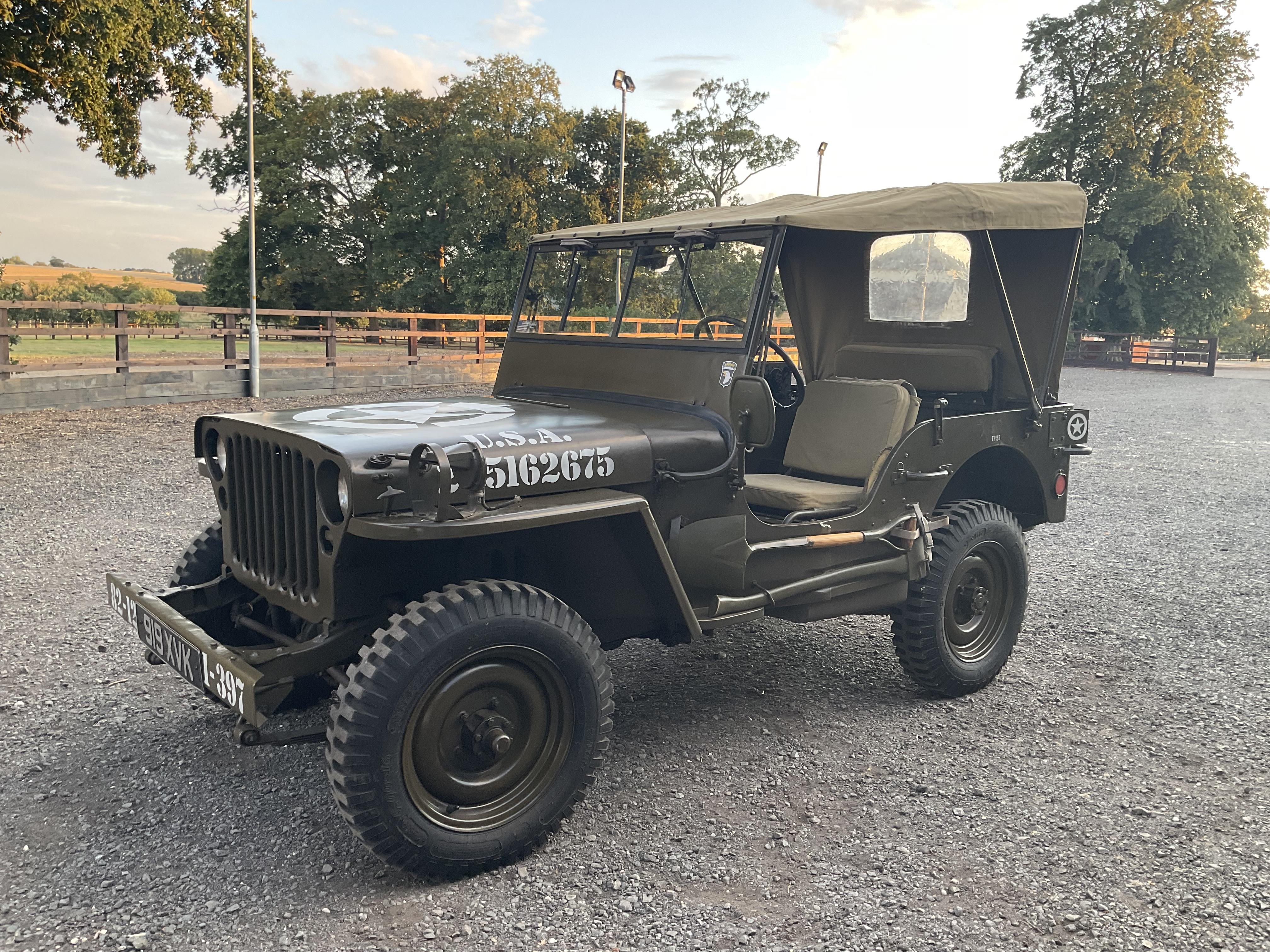 Willys 201 Jeep, UK Registered, Low Mileage in Amazing Condition - photo 1