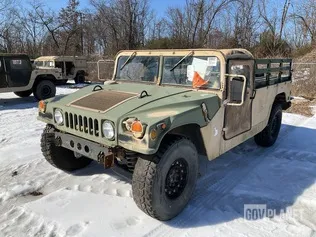 2008 AM General M1097R1 HMMWV 2 Door Soft Top w/Truck Body