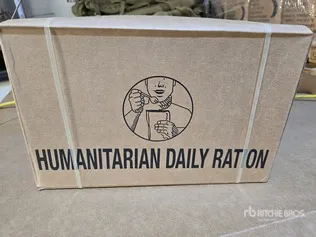 1 PALLET OF Humanitarian Daily Ration (HDR) – Emergency Food Aid – Shelf-Stable