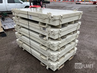 (5) Wel-Fab WFI-C130HD-SL4-T Collapsible Storage Containers