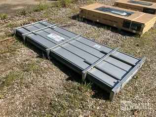 (100) Piece Lot of 10' Long Corrugated Steel Panels