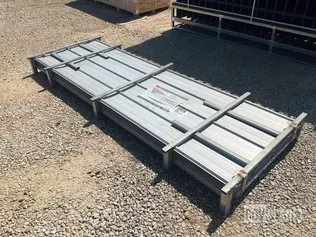 (100) Piece Lot of 10' Long Corrugated Steel Panels