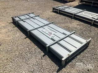 (100) Piece Lot of 10' Long Corrugated Steel Panels