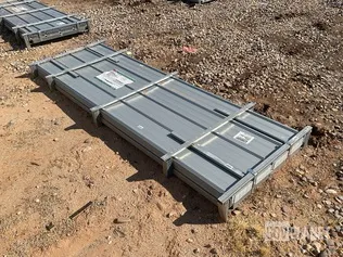 (100) Piece Lot of 10' Long Corrugated Steel Panels