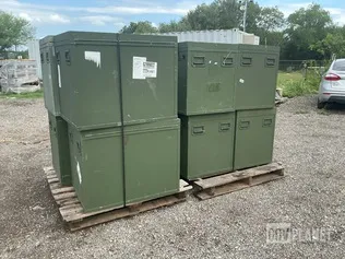 (8) Garrett 864083-1 Storage Containers