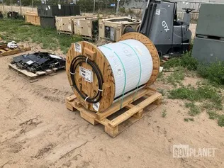 Spool of Fiber Optic Cable