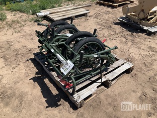 (2) Wheeled Litter Carriers