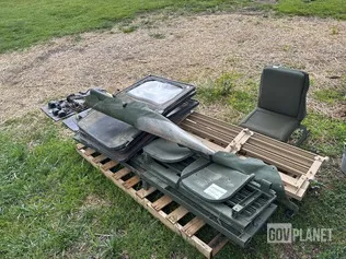 (2) HMMWV Seat Benches, (4) HMMWV Doors & Assorted Items