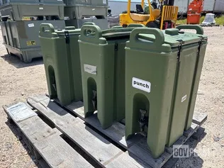 (3) Insulated Beverage Dispensers